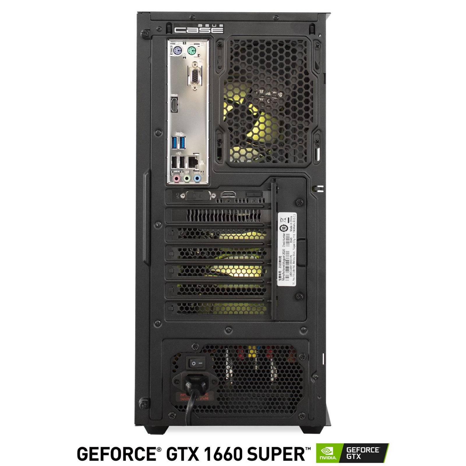 Xtreme PC Gamer PBA TUF Geforce GTX 1660 Super I5 10400F 16GB SSD 240GB 3TB Monitor 144HZ 