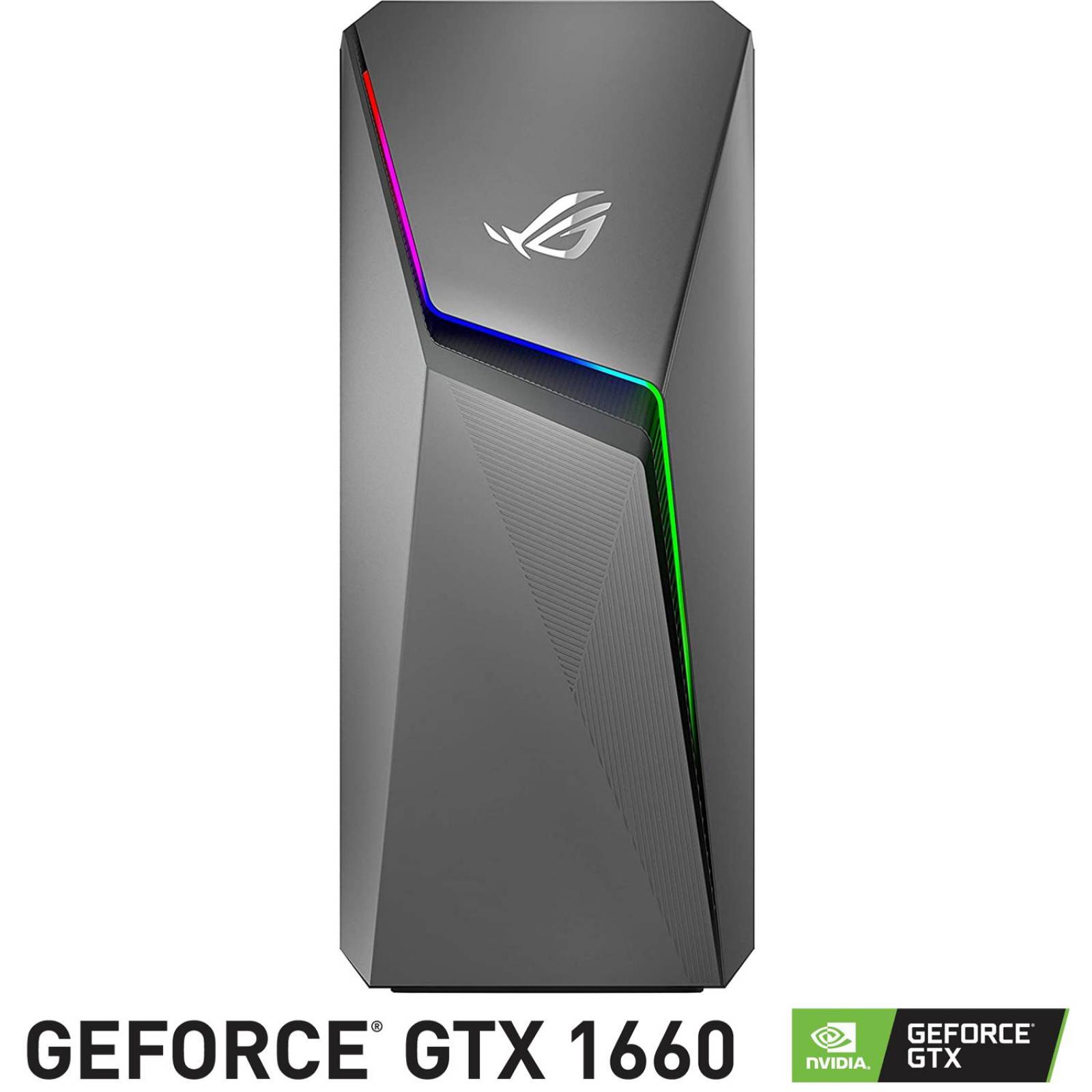 Computadora Gamer ASUS ROG GeForce GTX 1660 Ryzen 5 3400G 8GB 1TB SSD 256GB 