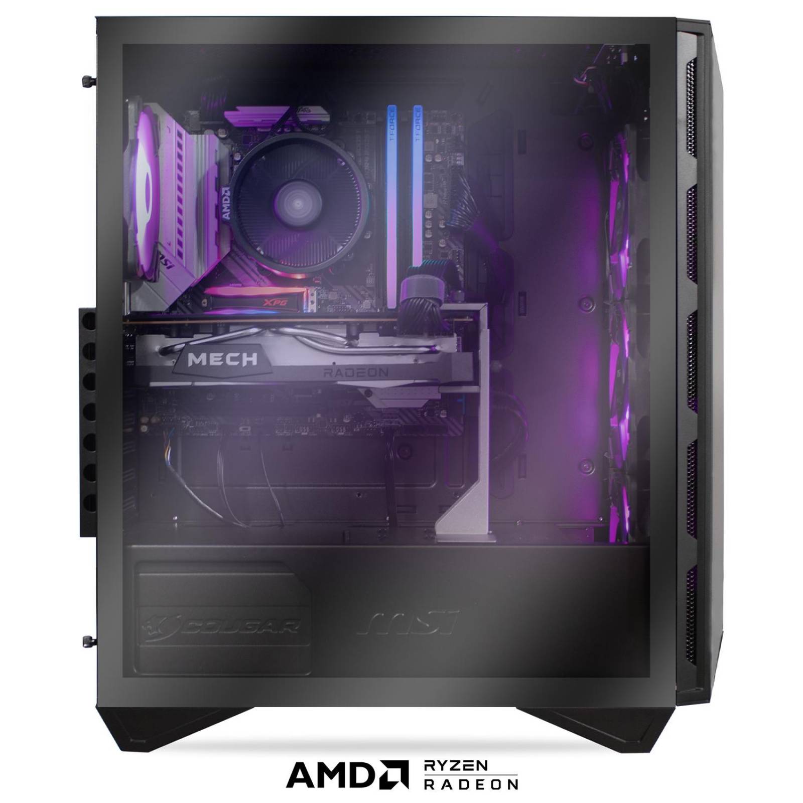 Xtreme PC Gamer AMD Radeon RX 6700 XT Ryzen 5 5600X 16GB SSD 1TB ARGB 