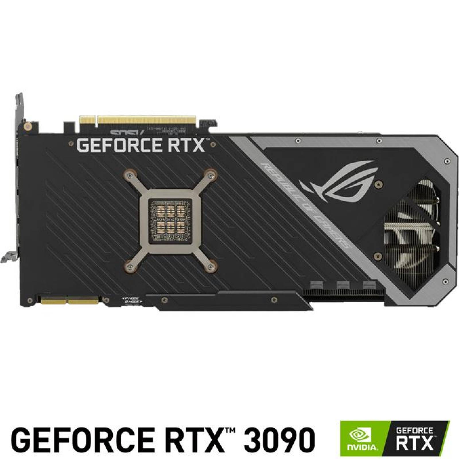 Tarjeta de Video ASUS ROG Strix GeForce RTX 3090 OC 24GB GDDR6X ROG-STRIX-RTX3090-O24G-GAMING