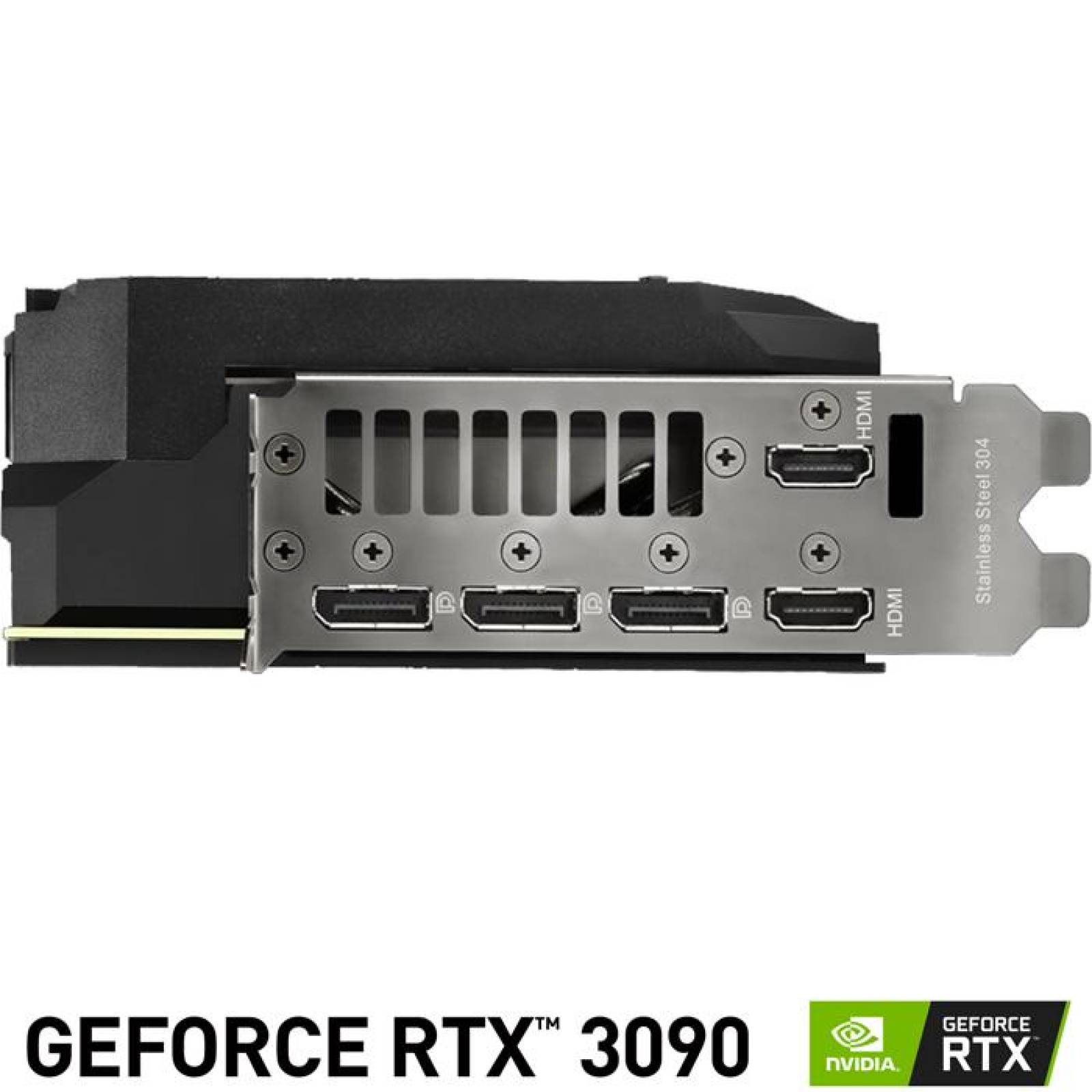 Tarjeta de Video ASUS ROG Strix GeForce RTX 3090 OC 24GB GDDR6X ROG-STRIX-RTX3090-O24G-GAMING