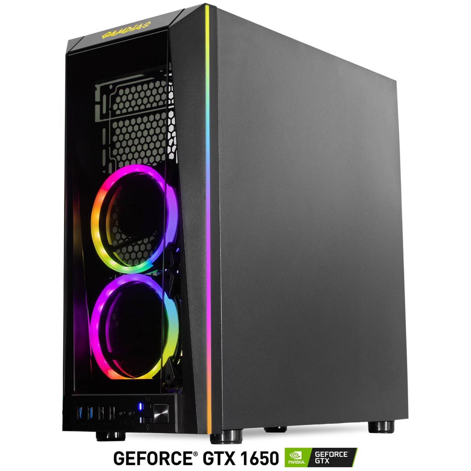 Xtreme PC Gamer Geforce GTX 1650 Ryzen 5 3600 16GB SSD Monitor 23.8 144hz 