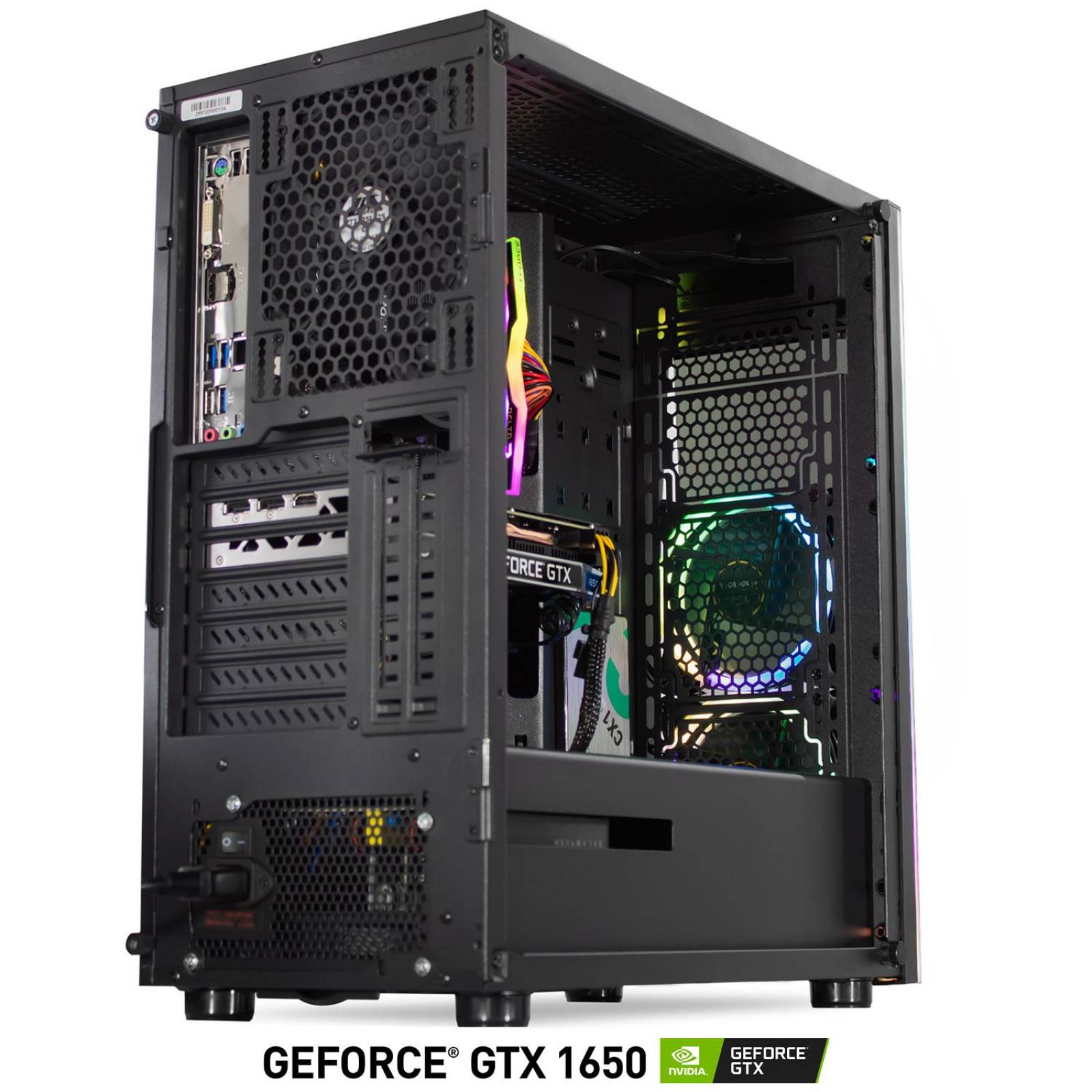 Xtreme PC Gamer Geforce GTX 1650 Ryzen 5 3600 16GB SSD Monitor 23.8 144hz 