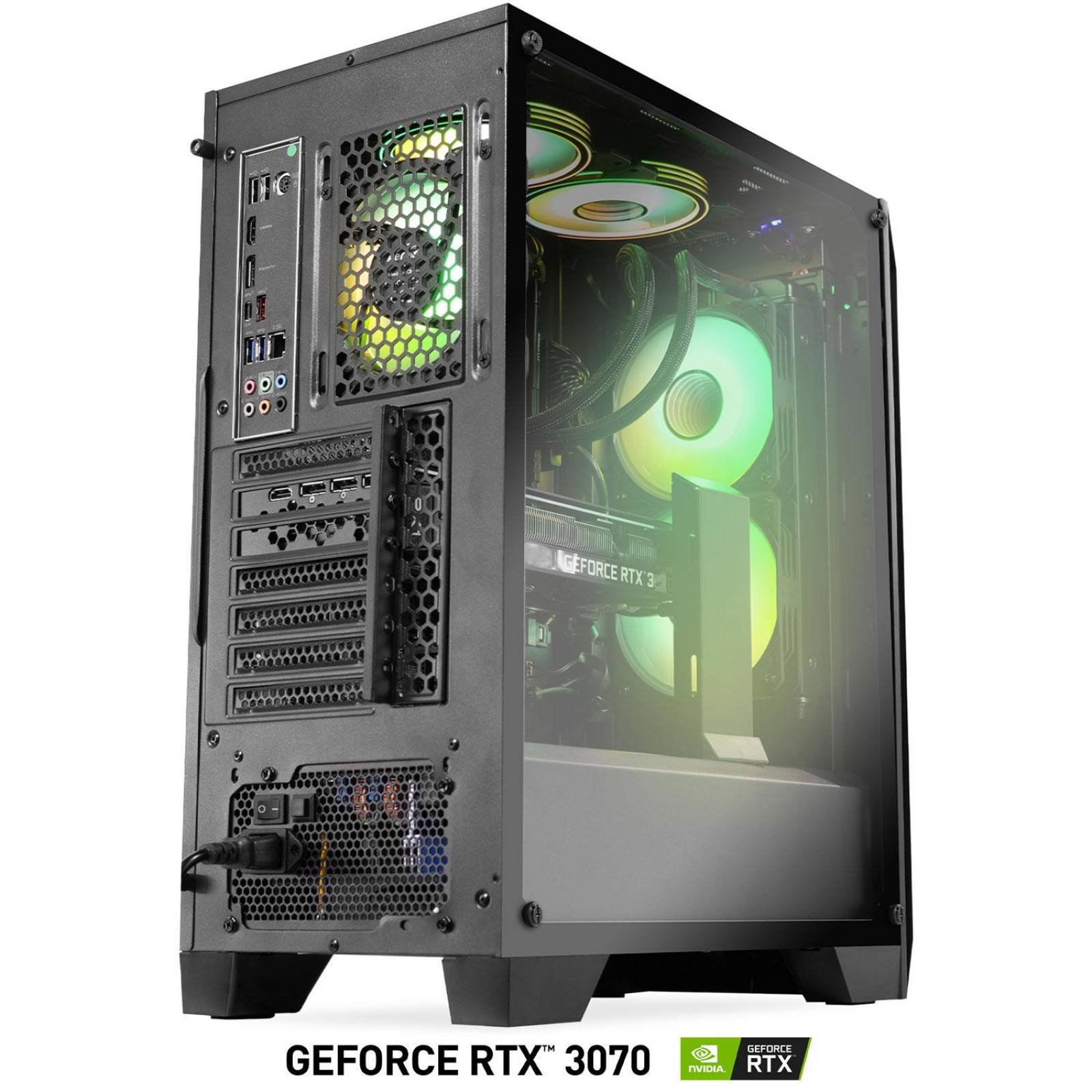 Xtreme PC Gamer Geforce RTX 3070 Core I7 10700F 32GB SSD 500GB 2TB ARGB