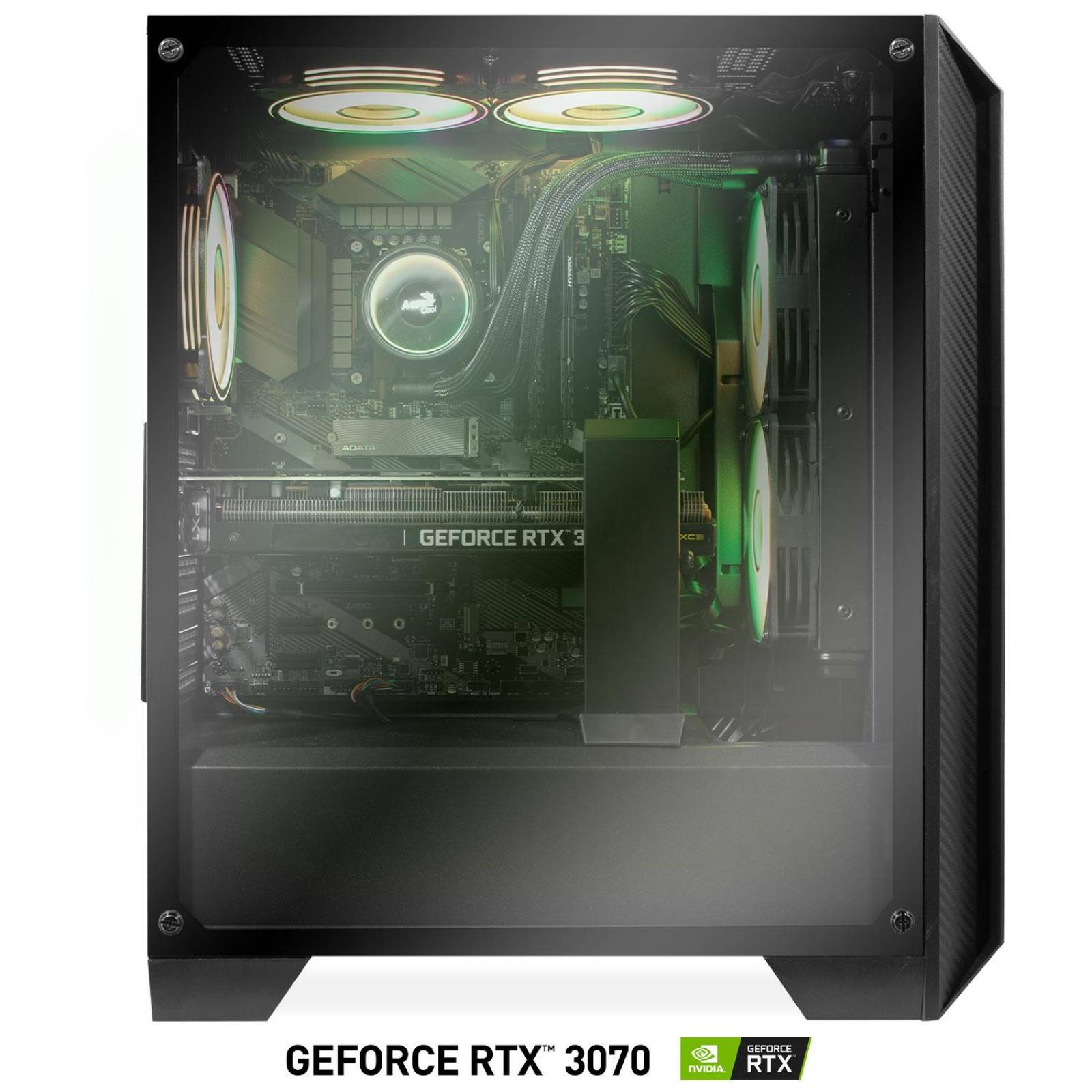 Xtreme PC Gamer Geforce RTX 3070 Core I7 10700F 32GB SSD 500GB 2TB ARGB