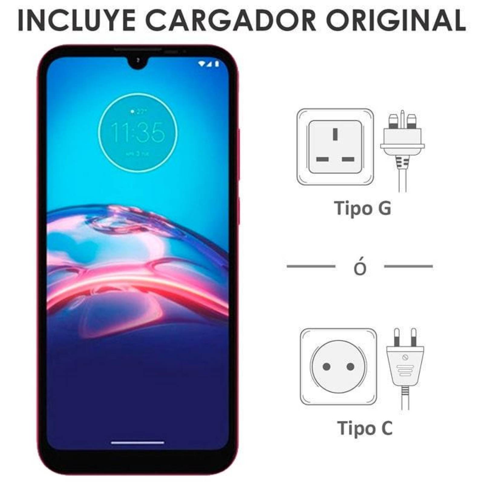 Celular MOTOROLA Moto E6i 2GB 32G Doble Cámara 13MP Dual SIM