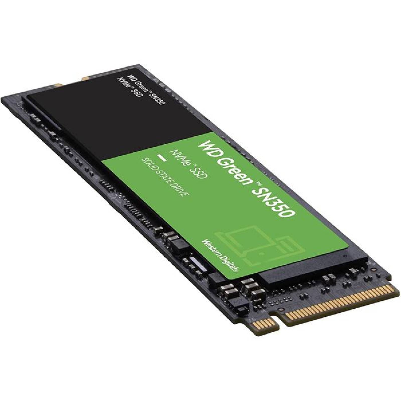 Unidad de Estado Solido SSD M.2 240GB WESTERN DIGITAL Green SN350 NVMe PCIe 3.0 2400/900 MB/s WDS240 
