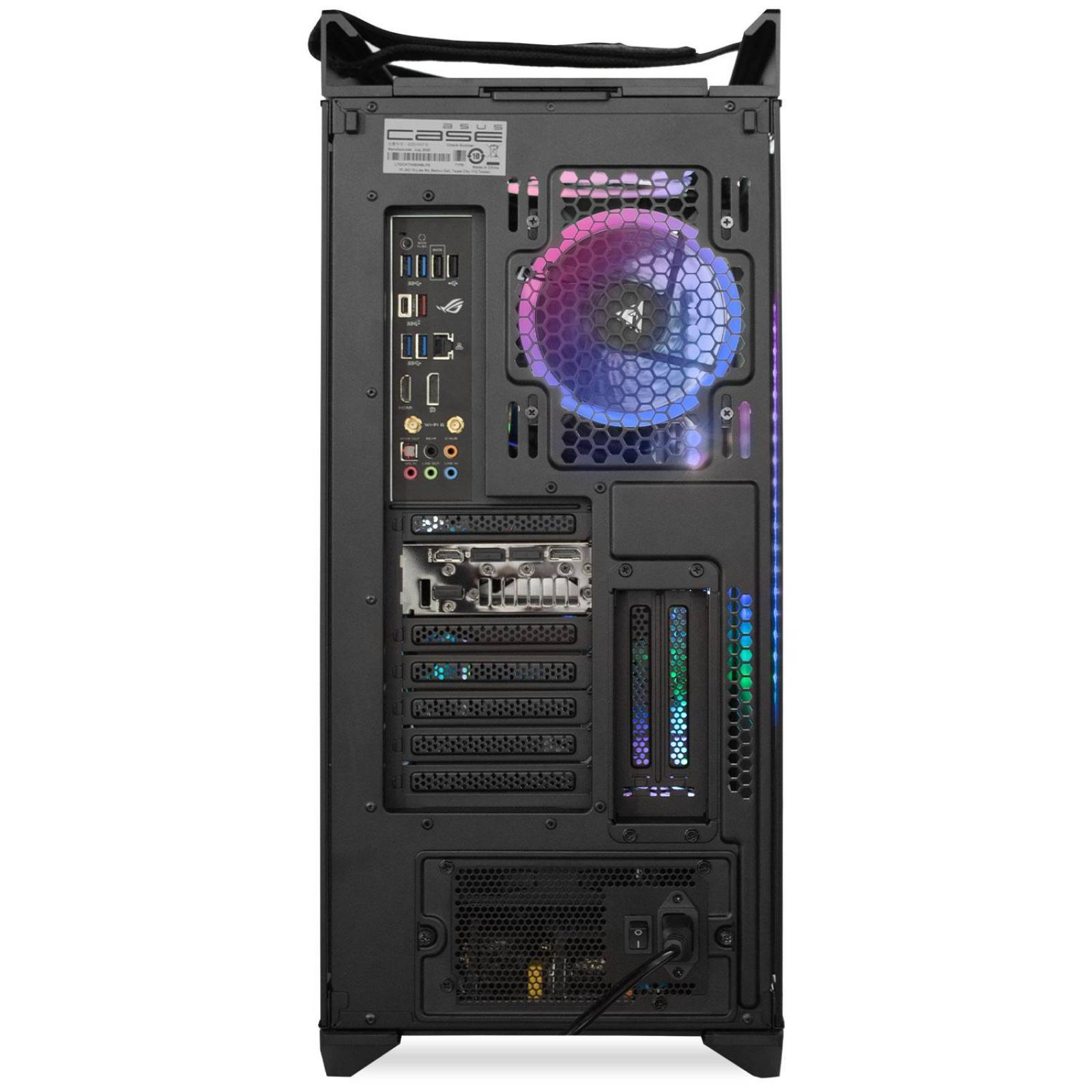 Xtreme PC Gamer PBA ROG Strix Geforce RTX 3080 Ryzen 9 5900X 32GB SSD 1TB WIFI Sistema Liquido 