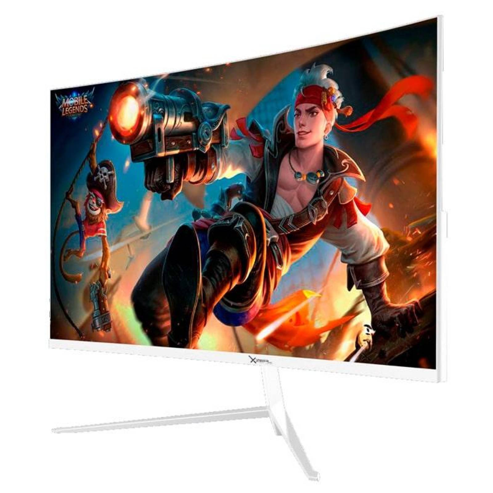Monitor Curvo Gamer 27 XZEAL XZ4010 1ms 165Hz Full HD HDMI Blanco XZMXZ40W 