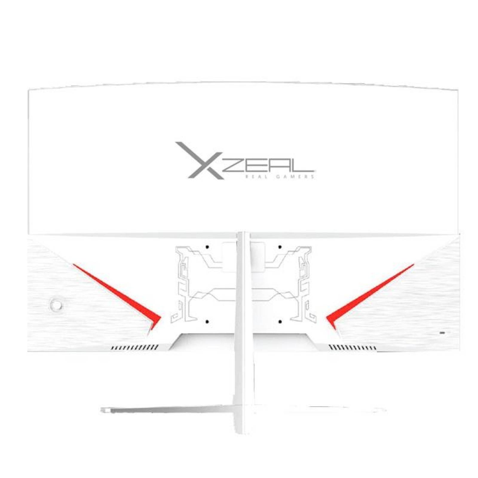 Monitor Curvo Gamer 27 XZEAL XZ4010 1ms 165Hz Full HD HDMI Blanco XZMXZ40W 