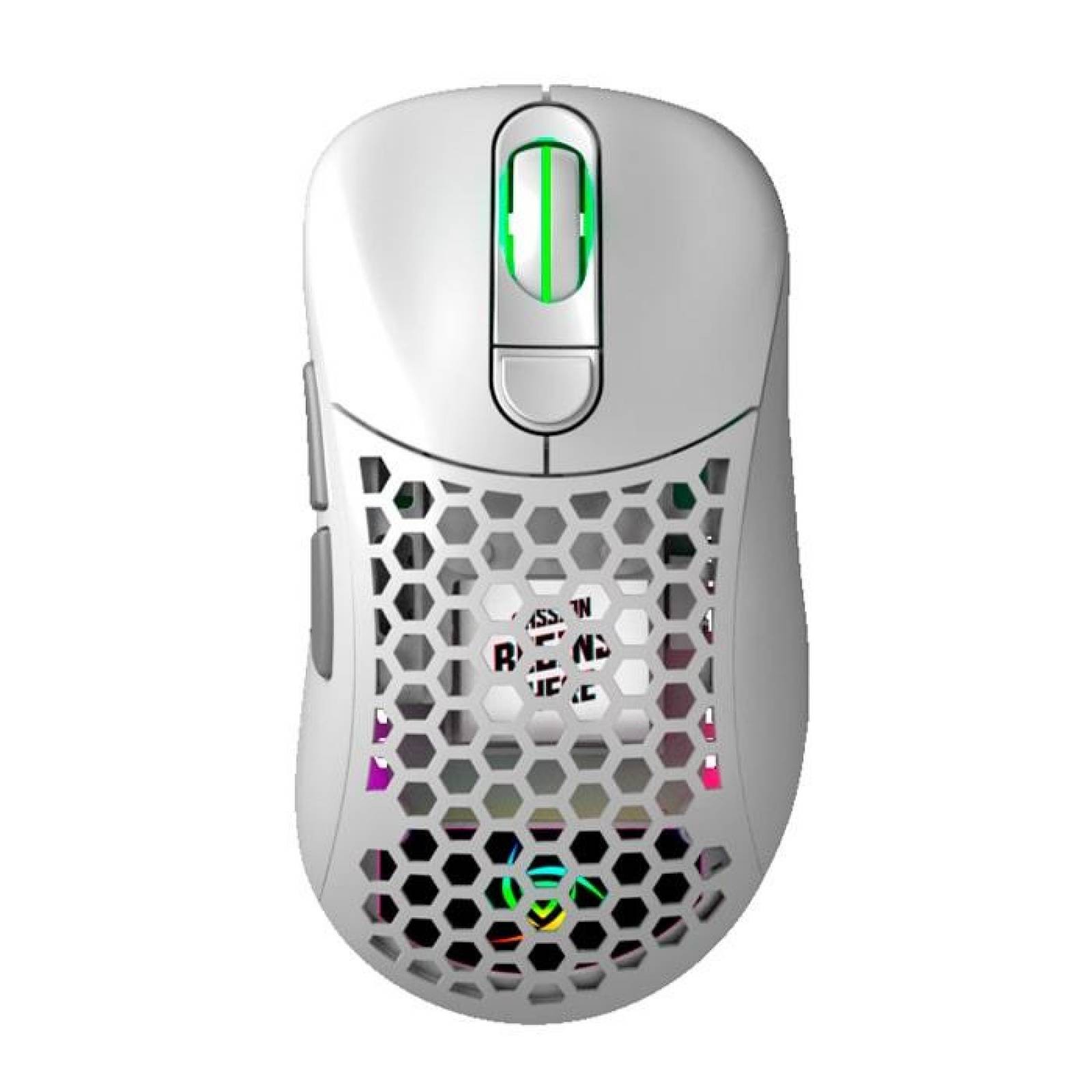 Mouse Gamer VSG Aquila Fly 16000dpi 6 Botones RGB Blanco Brillante VG-WM551-WHT-GLO 