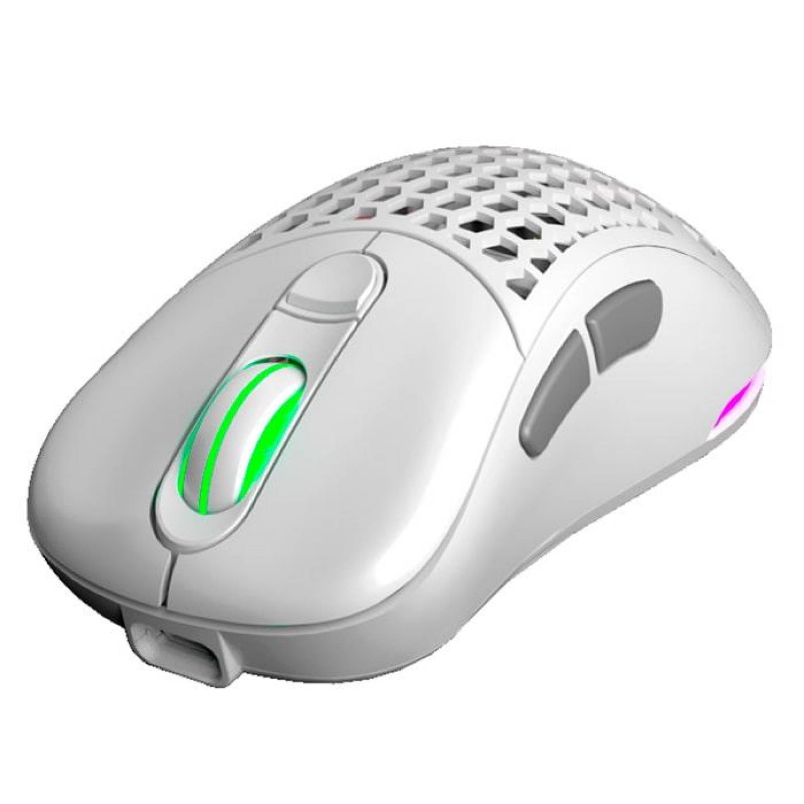 Mouse Gamer VSG Aquila Fly 16000dpi 6 Botones RGB Blanco Brillante VG-WM551-WHT-GLO 