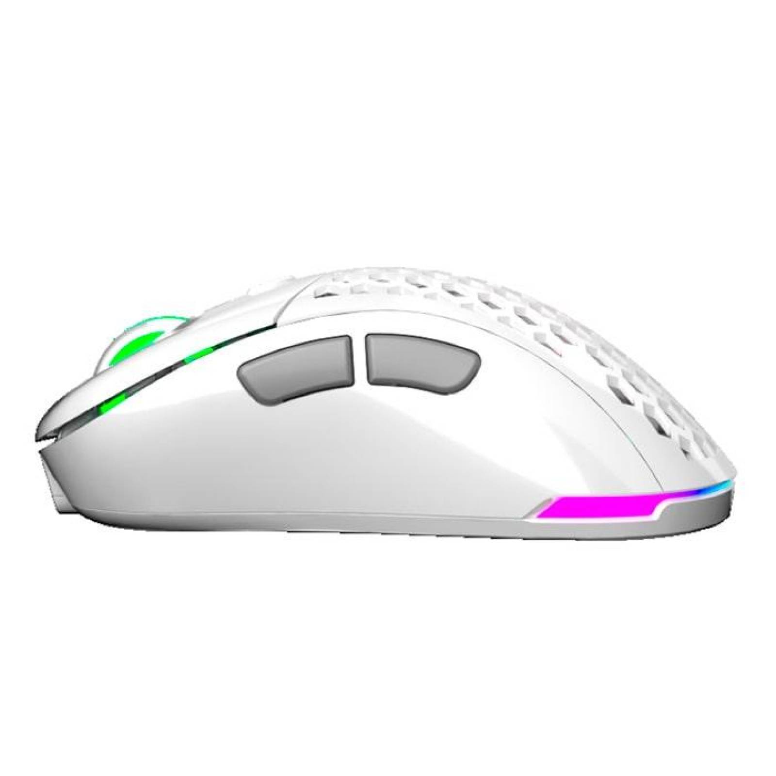 Mouse Gamer VSG Aquila Fly 16000dpi 6 Botones RGB Blanco Brillante VG-WM551-WHT-GLO 
