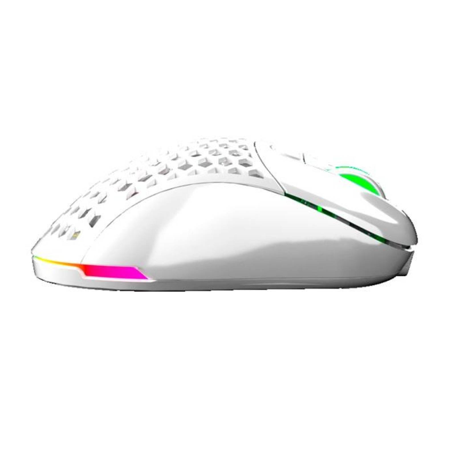 Mouse Gamer VSG Aquila Fly 16000dpi 6 Botones RGB Blanco Brillante VG-WM551-WHT-GLO 