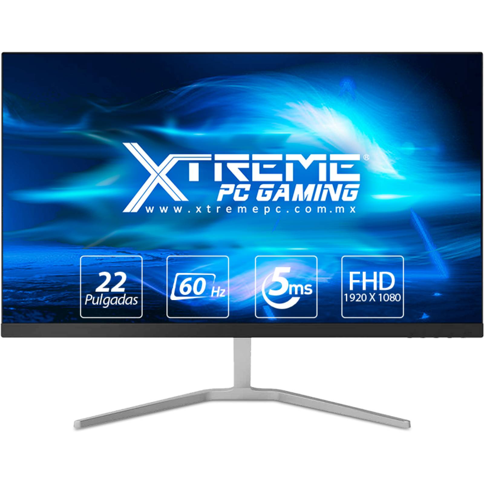 Xtreme Mini PC Gamer AMD Radeon Vega 11 Ryzen 5 8GB SSD 240GB Monitor 22 WIFI