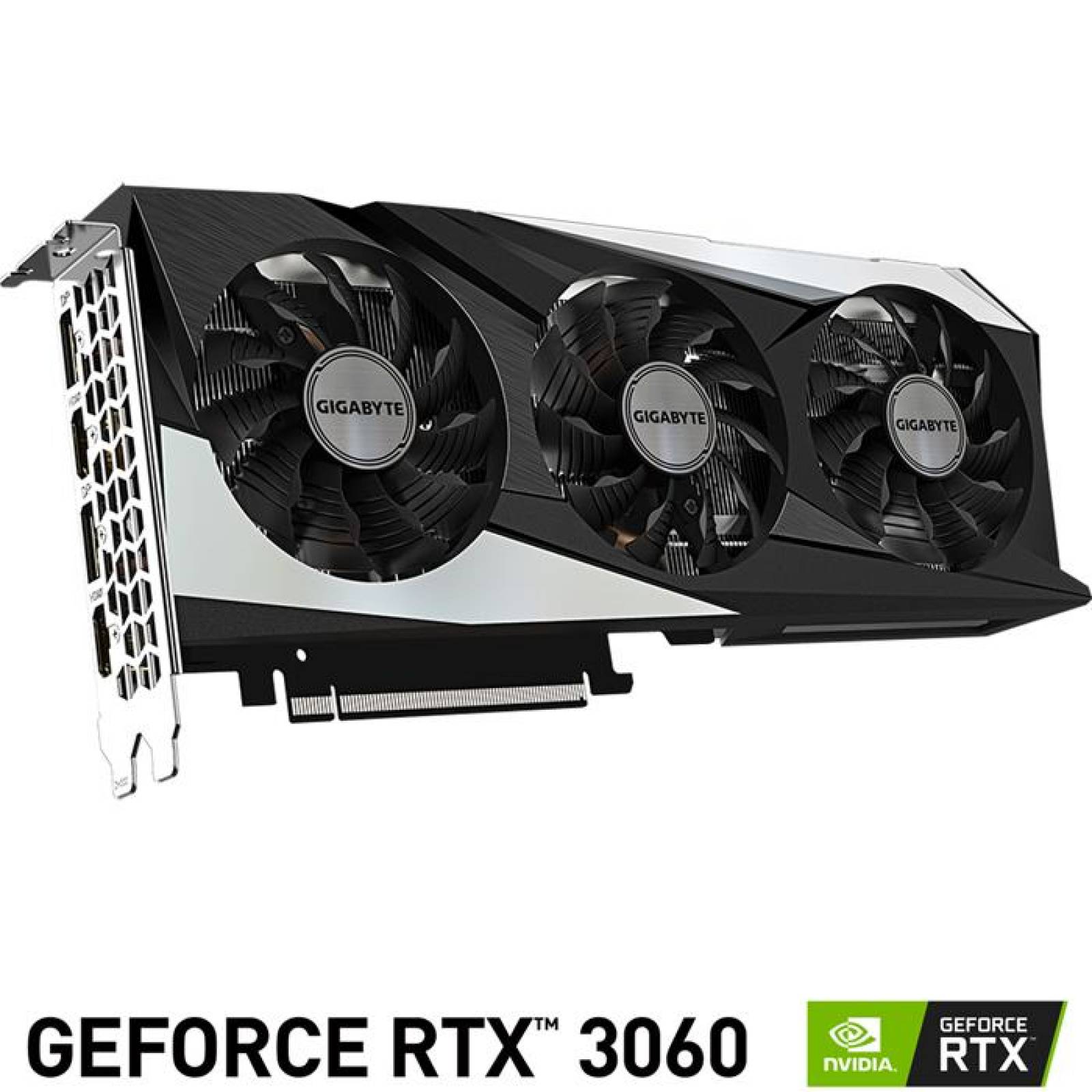 Tarjeta de Video GIGABYTE GeForce RTX 3060 GAMING OC 12GB GDDR6 GV-N3060GAMING OC-12GD 