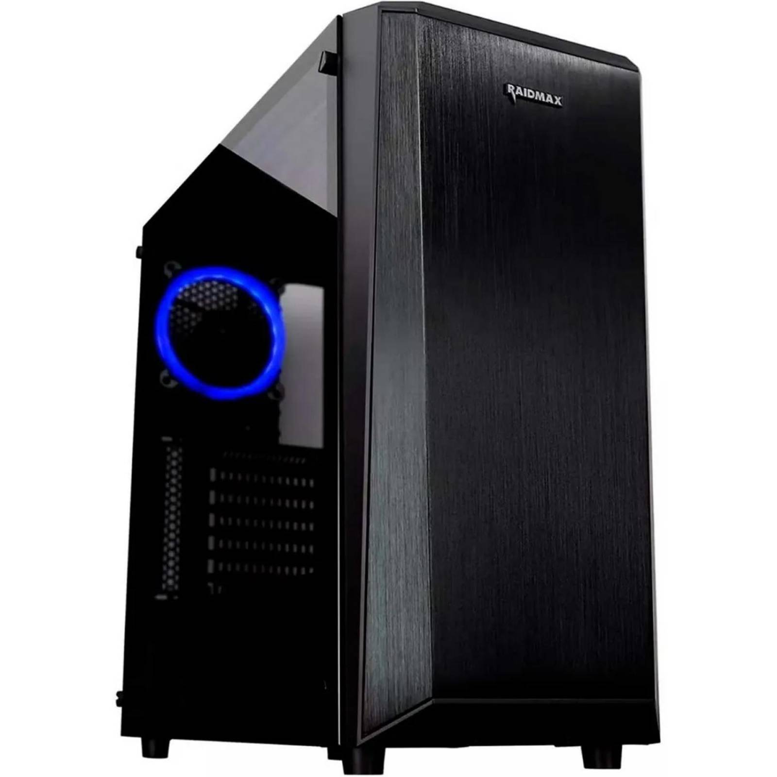 Gabinete Gamer RAIDMAX Delta Prime RGB Cristal Templado 