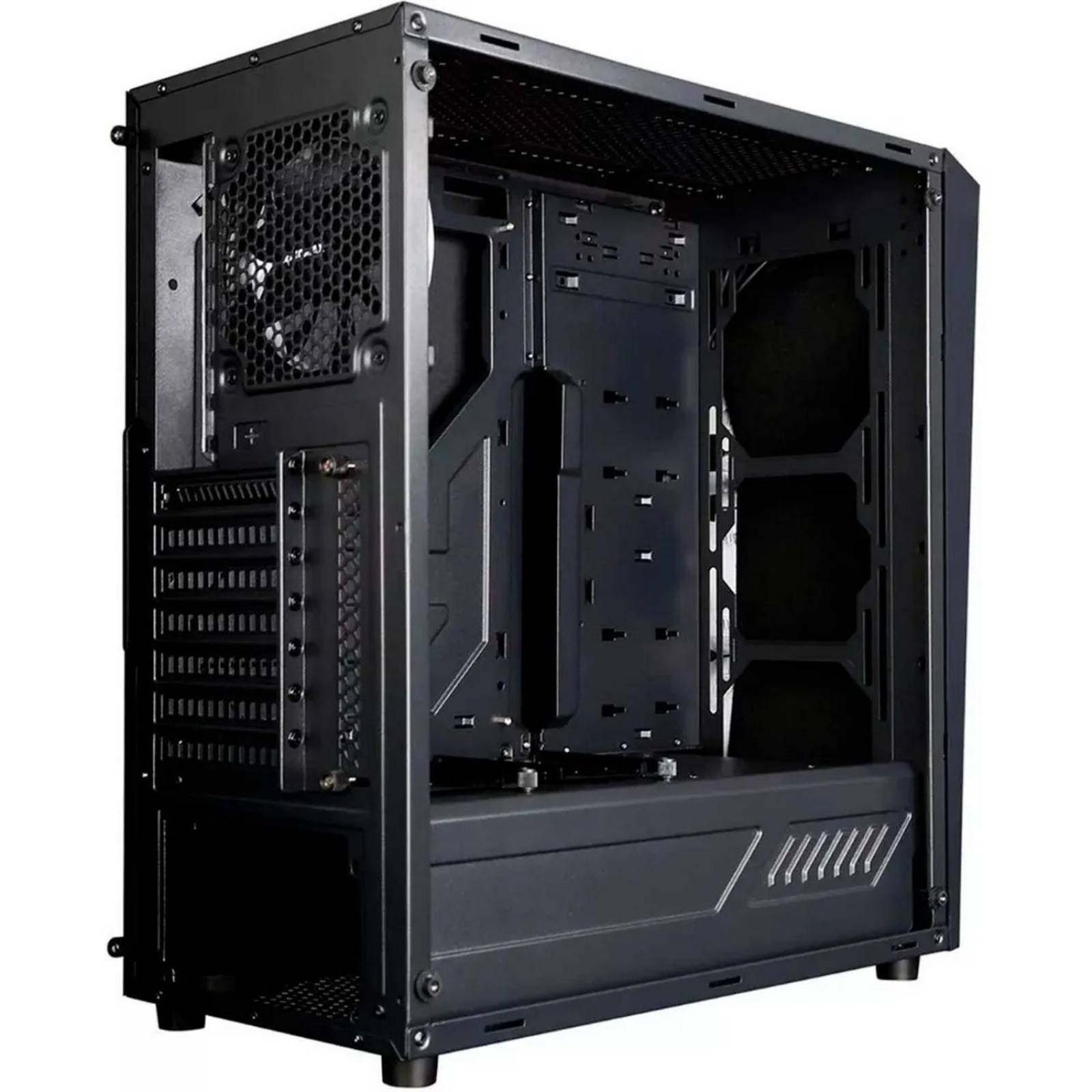 Gabinete Gamer RAIDMAX Delta Prime RGB Cristal Templado 