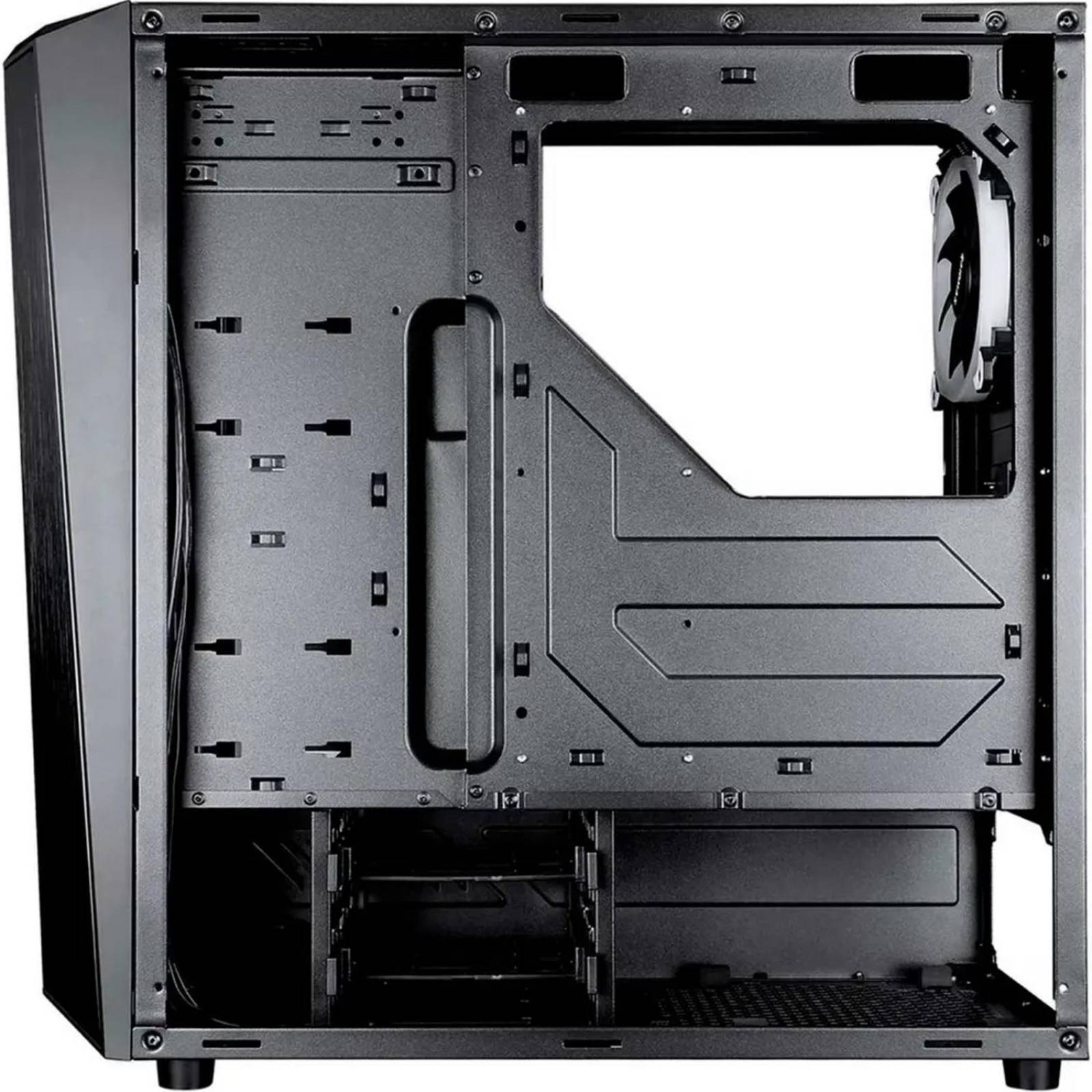 Gabinete Gamer RAIDMAX Delta Prime RGB Cristal Templado 