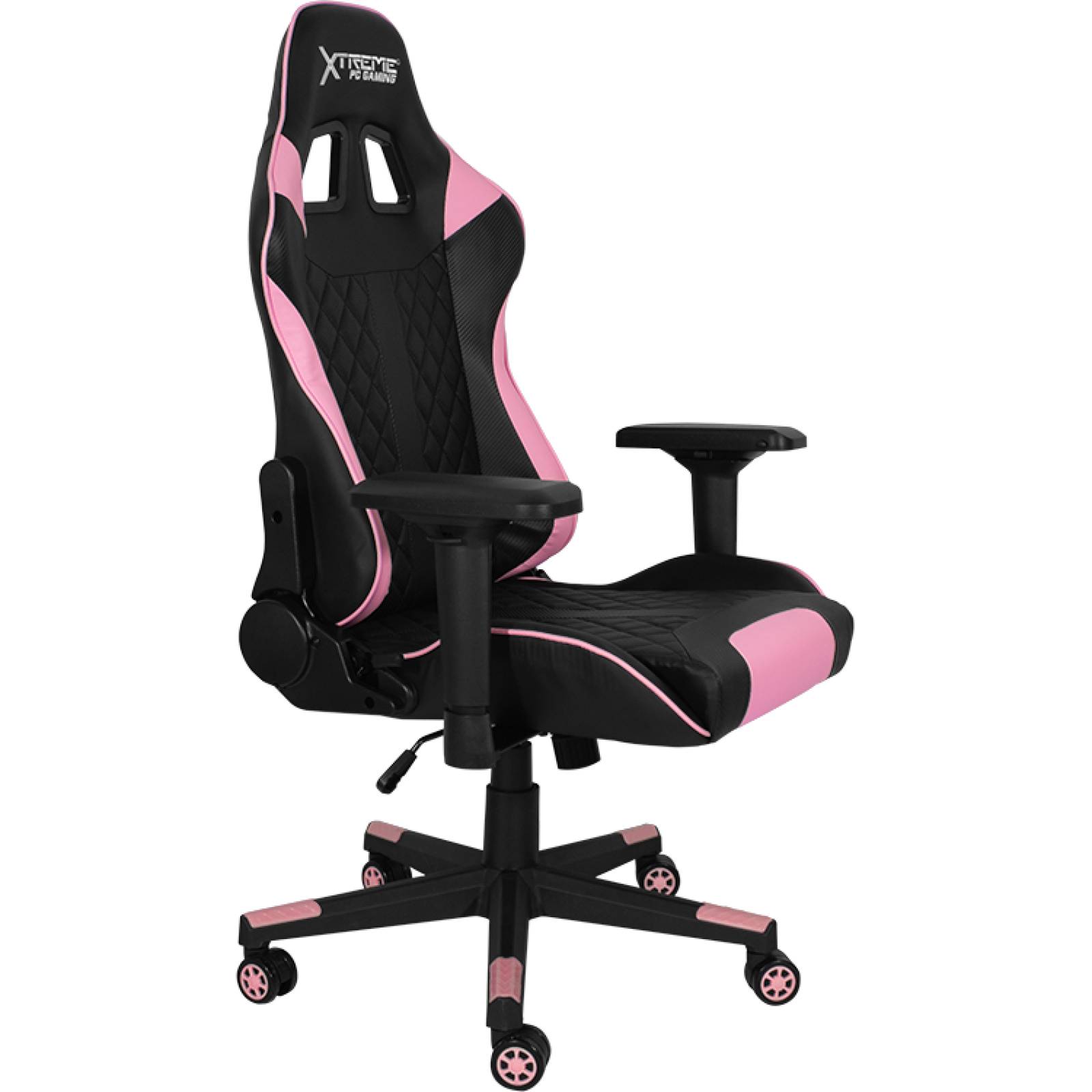 Silla Gamer Xtreme PC Ergonomica Reclinable 4D 180 150 Kg Rosa CGXT501PK 