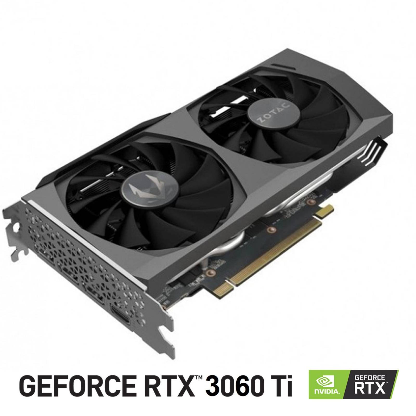 Tarjeta de Video ZOTAC GeForce RTX 3060 TI Twin Edge OC 8GB GDDR6 LHR ZT-A30610H-10M