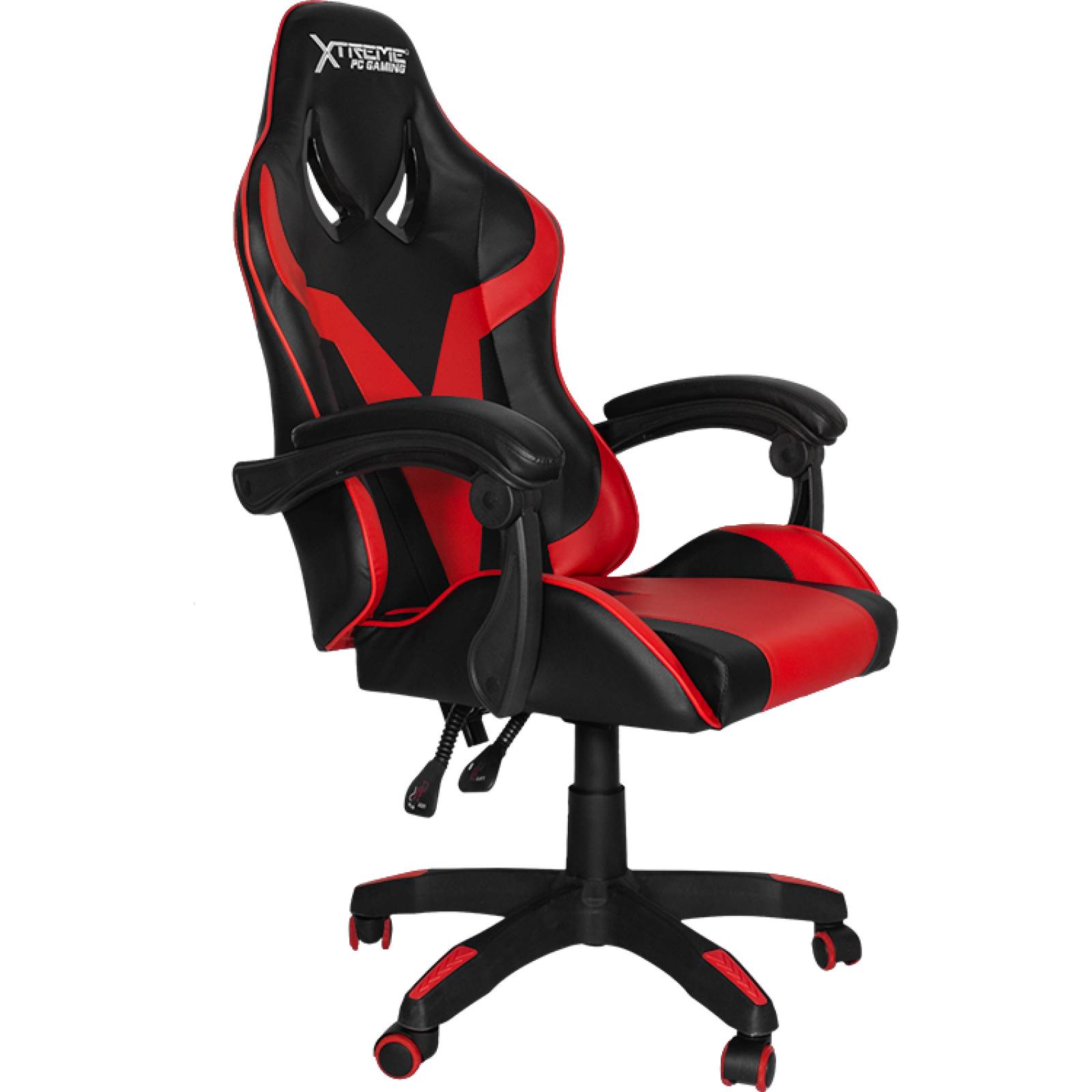 Silla Gamer Xtreme Pc Ergonomica Ajustable 130 Kg Roja CGXT502RD 