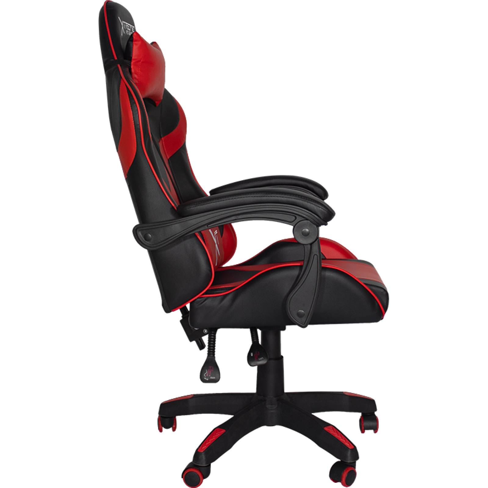 Silla Gamer Xtreme Pc Ergonomica Ajustable 130 Kg Roja CGXT502RD 