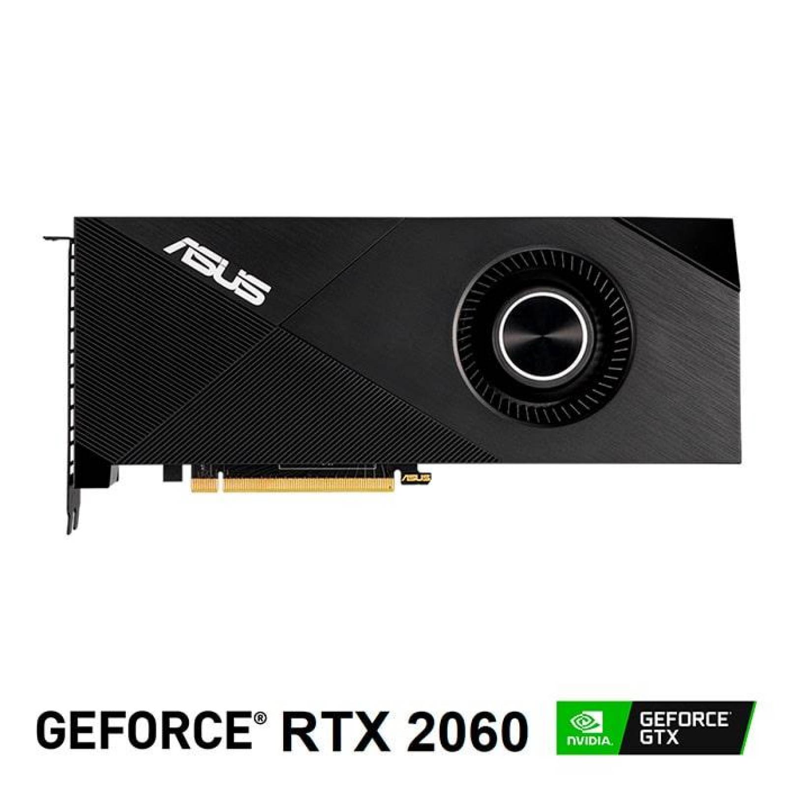 Tarjeta de Video ASUS GeForce RTX 2060 6GB GDDR6 TURBO-RTX2060-6G 