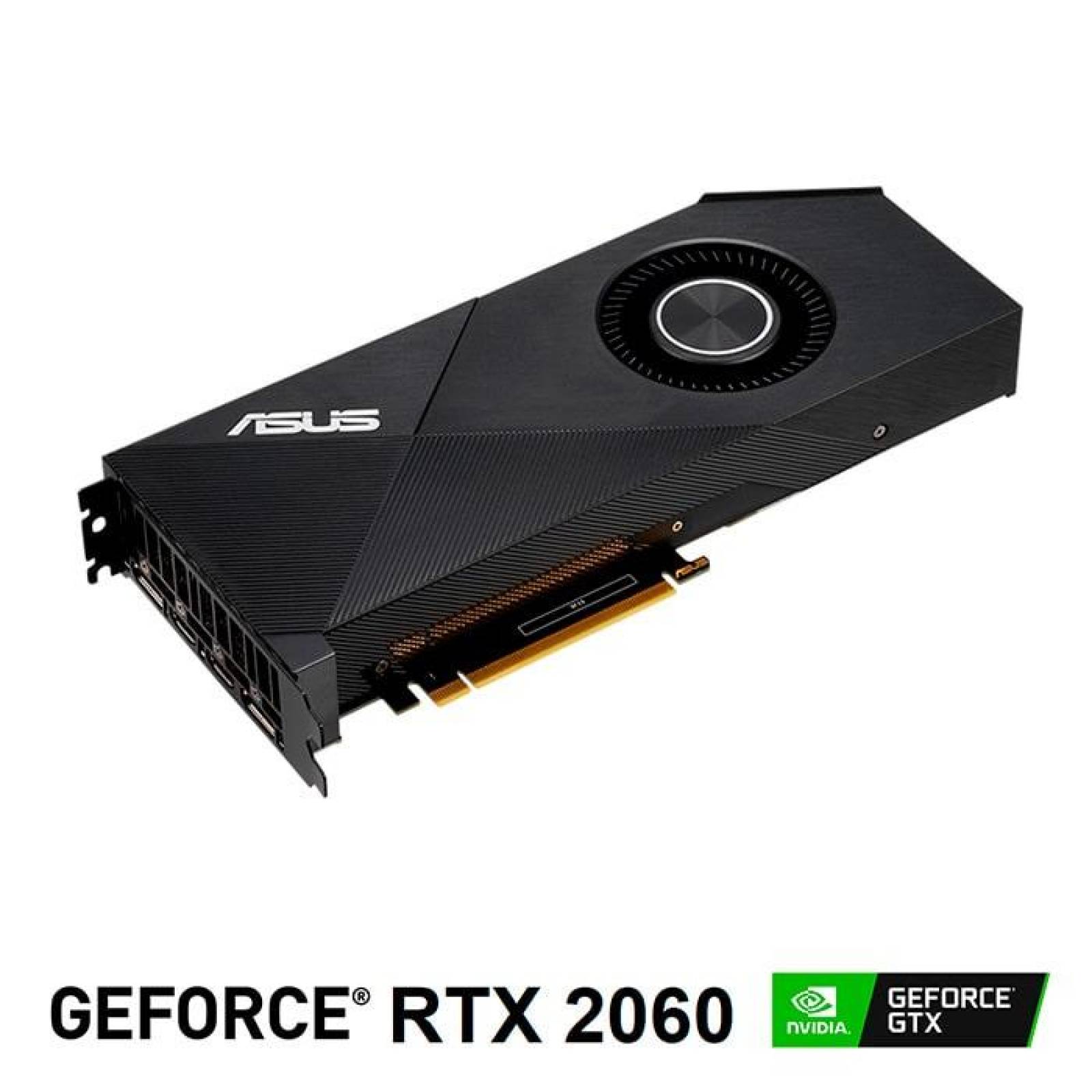 Tarjeta de Video ASUS GeForce RTX 2060 6GB GDDR6 TURBO-RTX2060-6G 