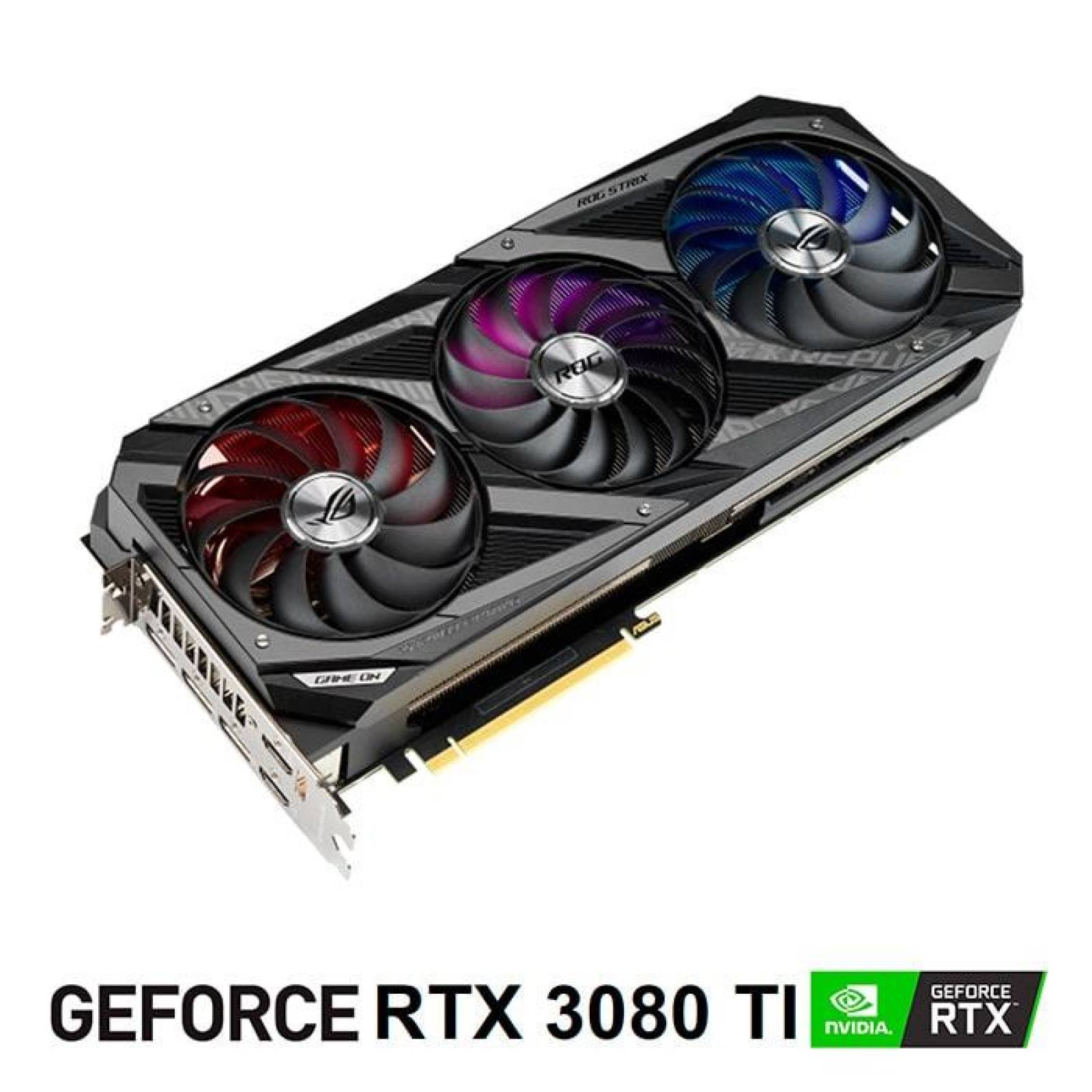 Tarjeta de Video ASUS ROG Strix GeForce RTX 3080 TI GDDR6X OC 12GB