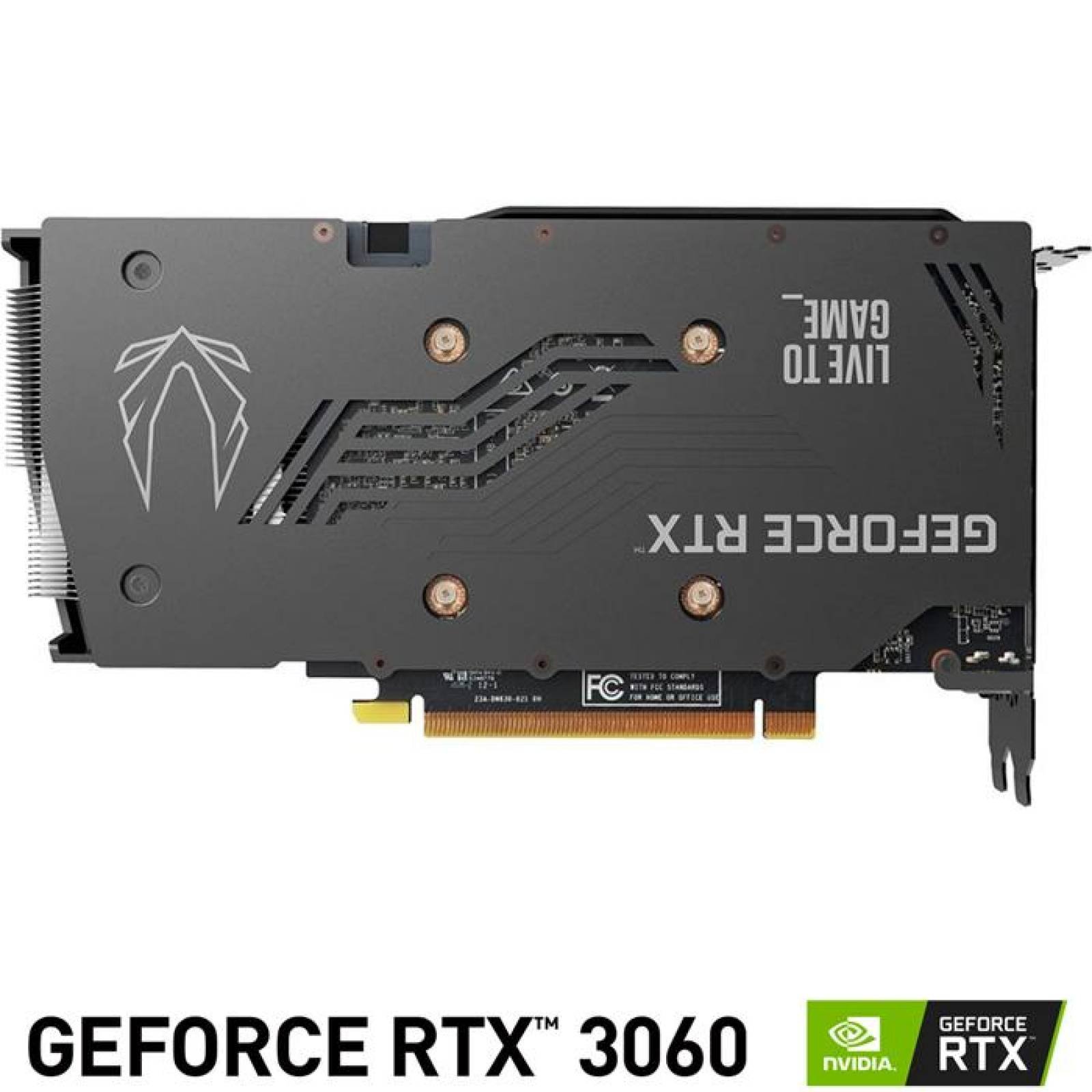 Tarjeta de Video ZOTAC GeForce RTX 3060 TWIN EDGE 12GB GDDR6 LHR 