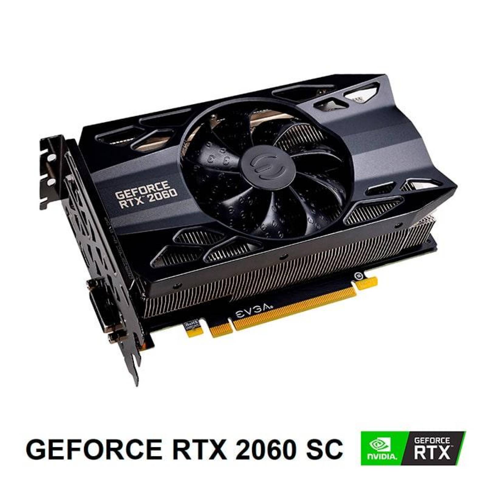 Tarjeta de Video EVGA GeForce RTX 2060 SC 6GB GDDR6 06G-P4-2062-KR 