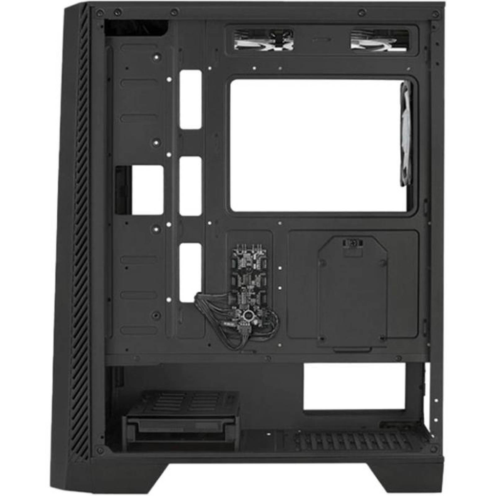 Gabinete Gamer AEROCOOL MIRAGE G BK V2 ARGB Cristal Templado 
