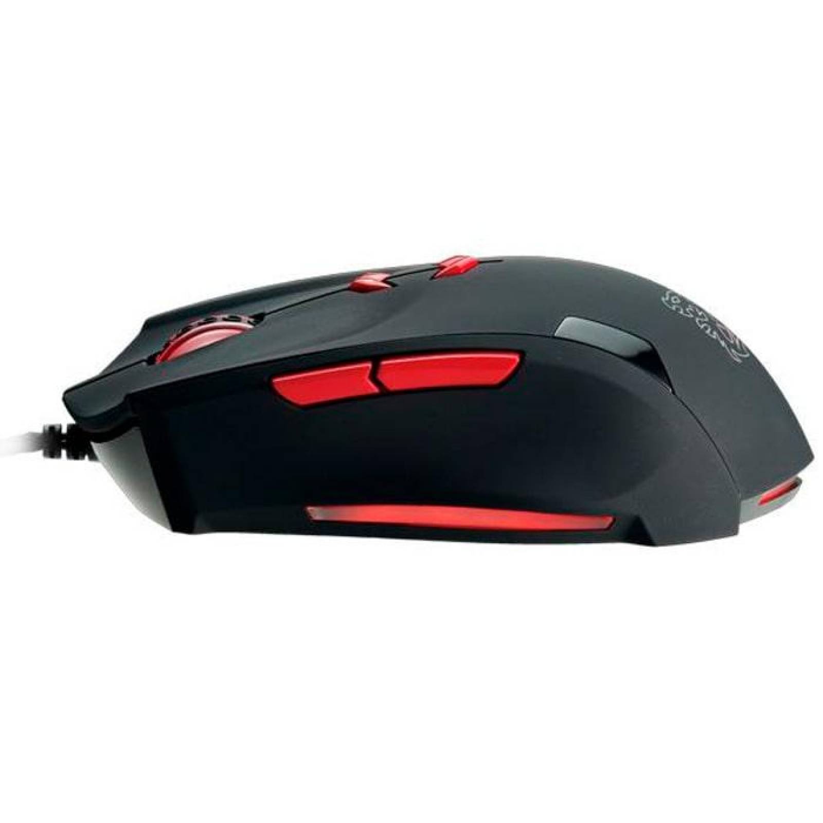 Mouse Gamer THERMALTAKE TT THERON 4000DPI LED Rojo MO-TRN006DTM