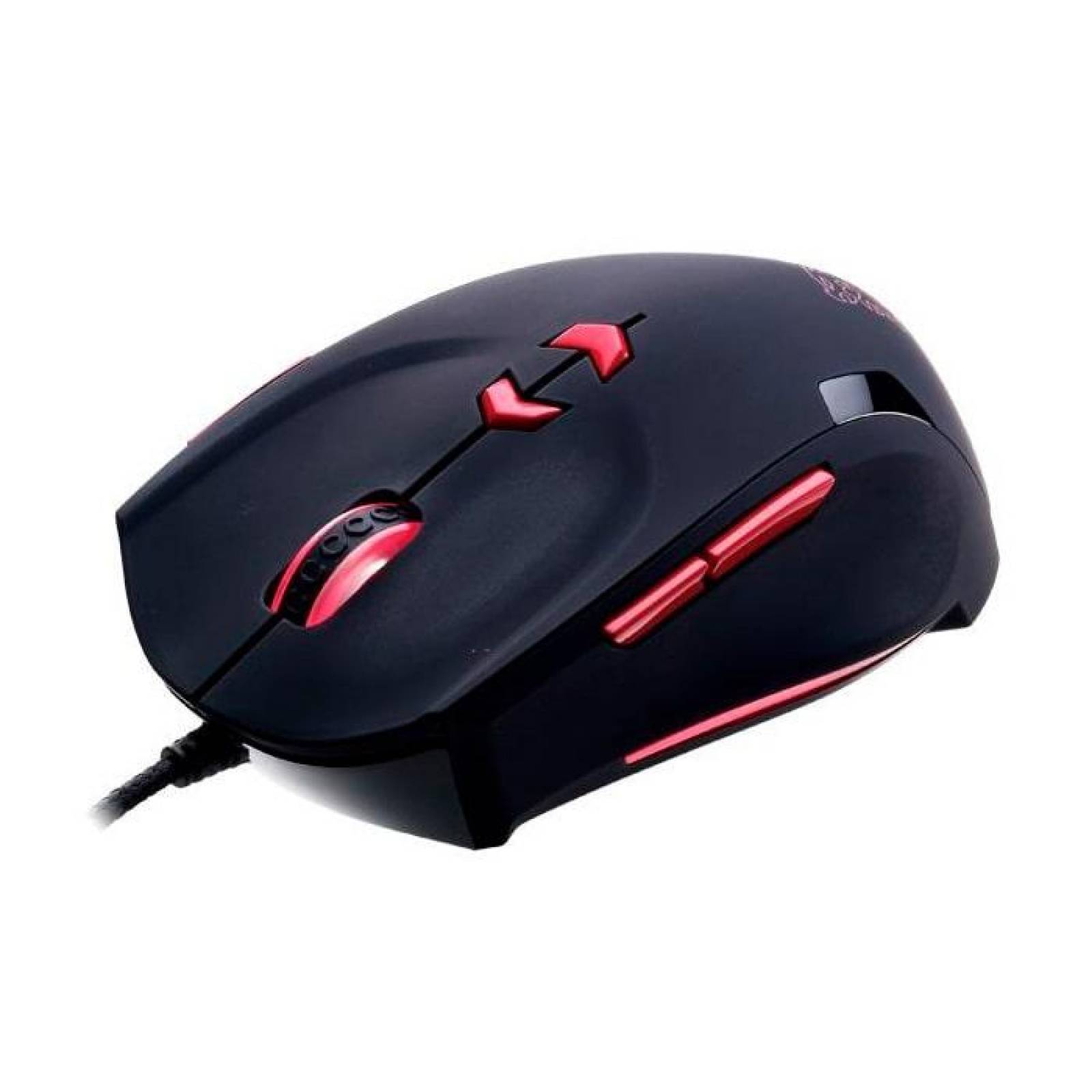 Mouse Gamer THERMALTAKE TT THERON 4000DPI LED Rojo MO-TRN006DTM