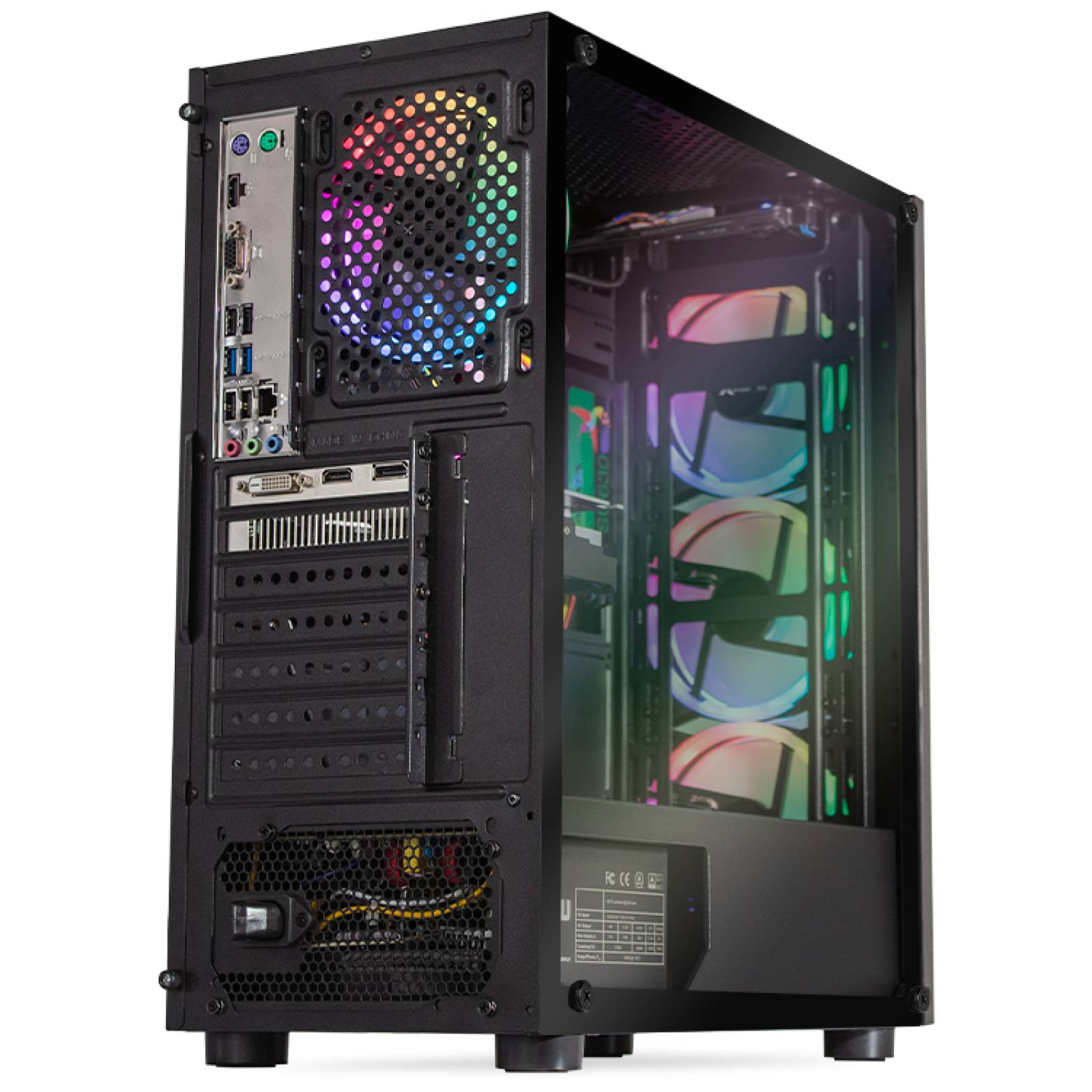 Xtreme PC Gamer AMD Radeon RX 560 Intel Core I3 10100F 16GB SSD 240GB 2TB WIFI 