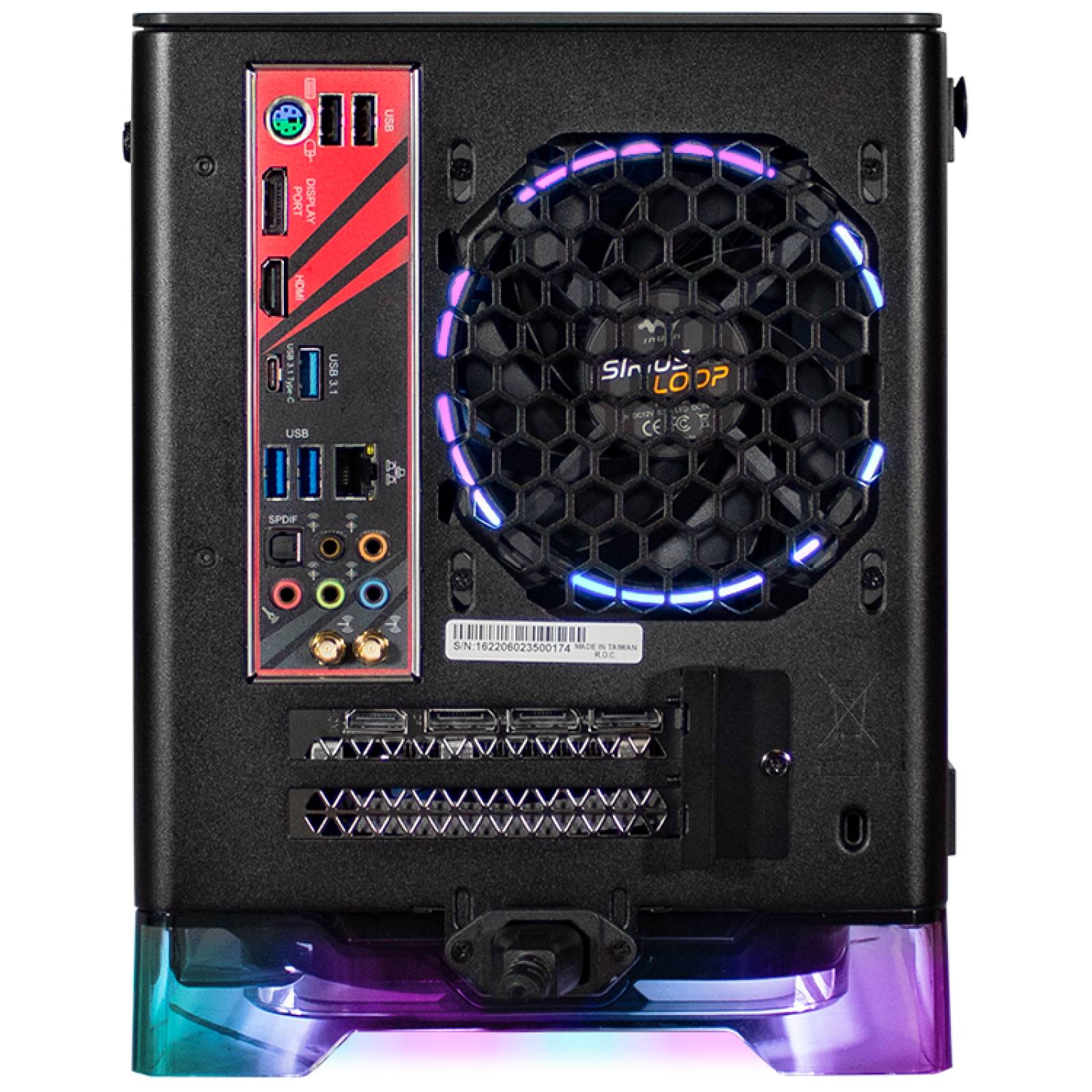Xtreme PC Gamer Geforce RTX 3060 Ryzen 5 5600X 16GB SSD 1TB RGB Black