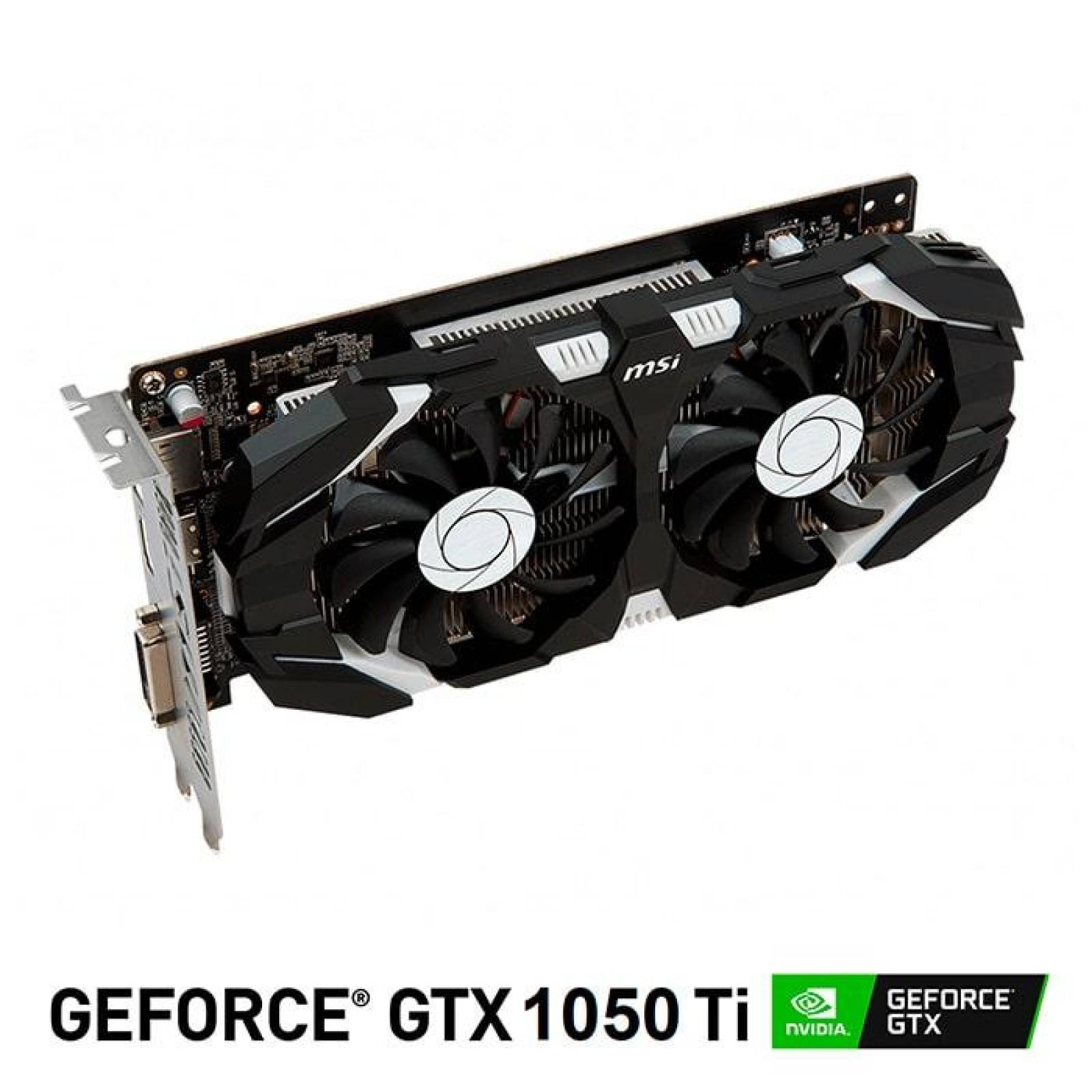 Tarjeta de Video MSI GeForce GTX 1050 TI 4GT OC GDDR5