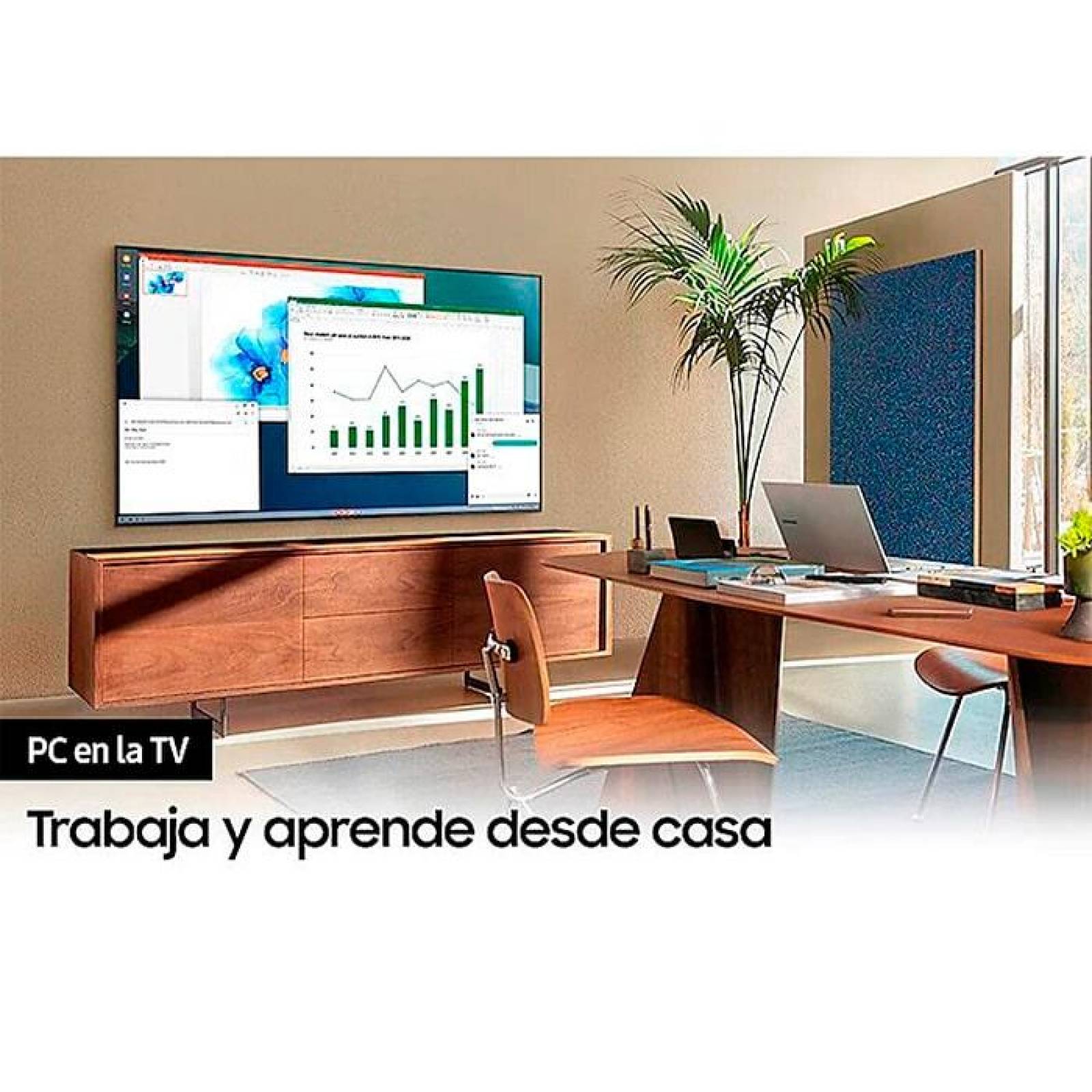 Pantalla Smart TV 70 pulgadas SAMSUNG SERIE AU7000 UHD 4K WiFi HDMI USB