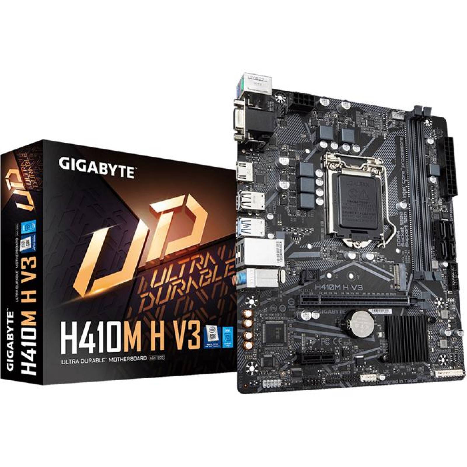 Tarjeta Madre GIGABYTE H410M H V3 Intel 1200 DDR4 Micro ATX