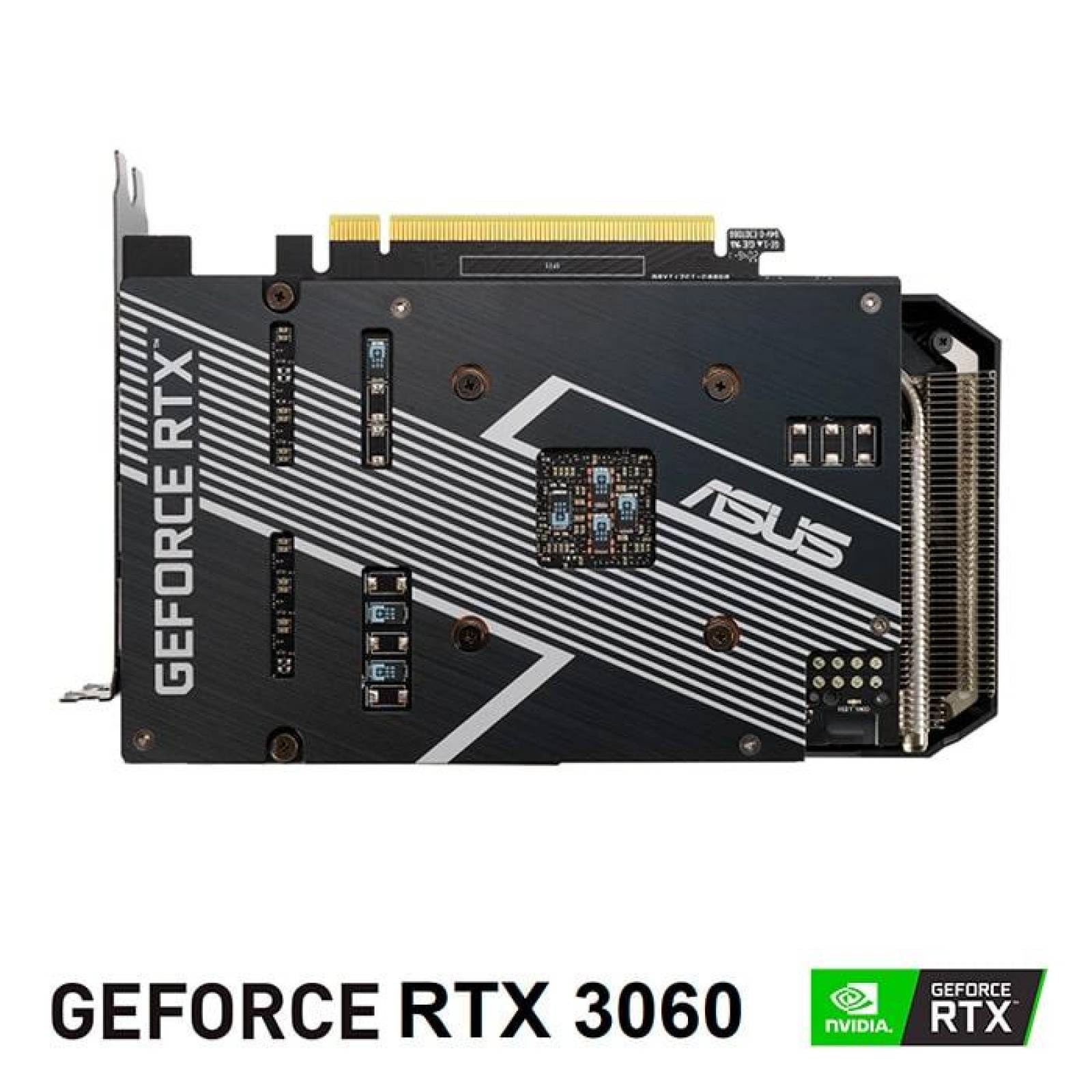 Tarjeta de Video ASUS Geforce RTX 3060 DUAL OC V2 12GB LHR DUAL-RTX3060-O12G-V2 