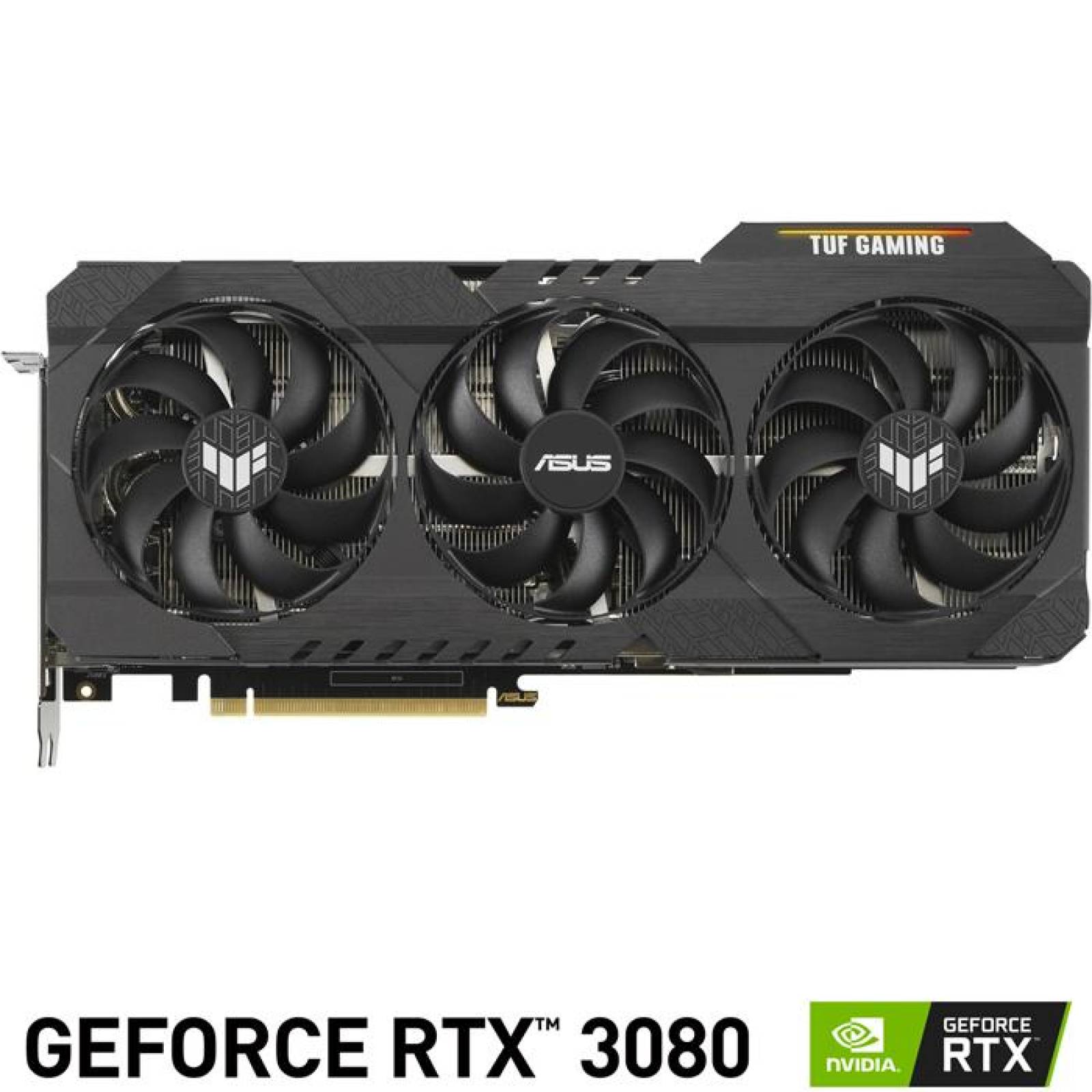 Tarjeta de Video ASUS TUF Gaming GeForce RTX 3080 OC V2 10GB GDDR6X LHR TUF-RTX3080-O10G-V2-GAMIN 
