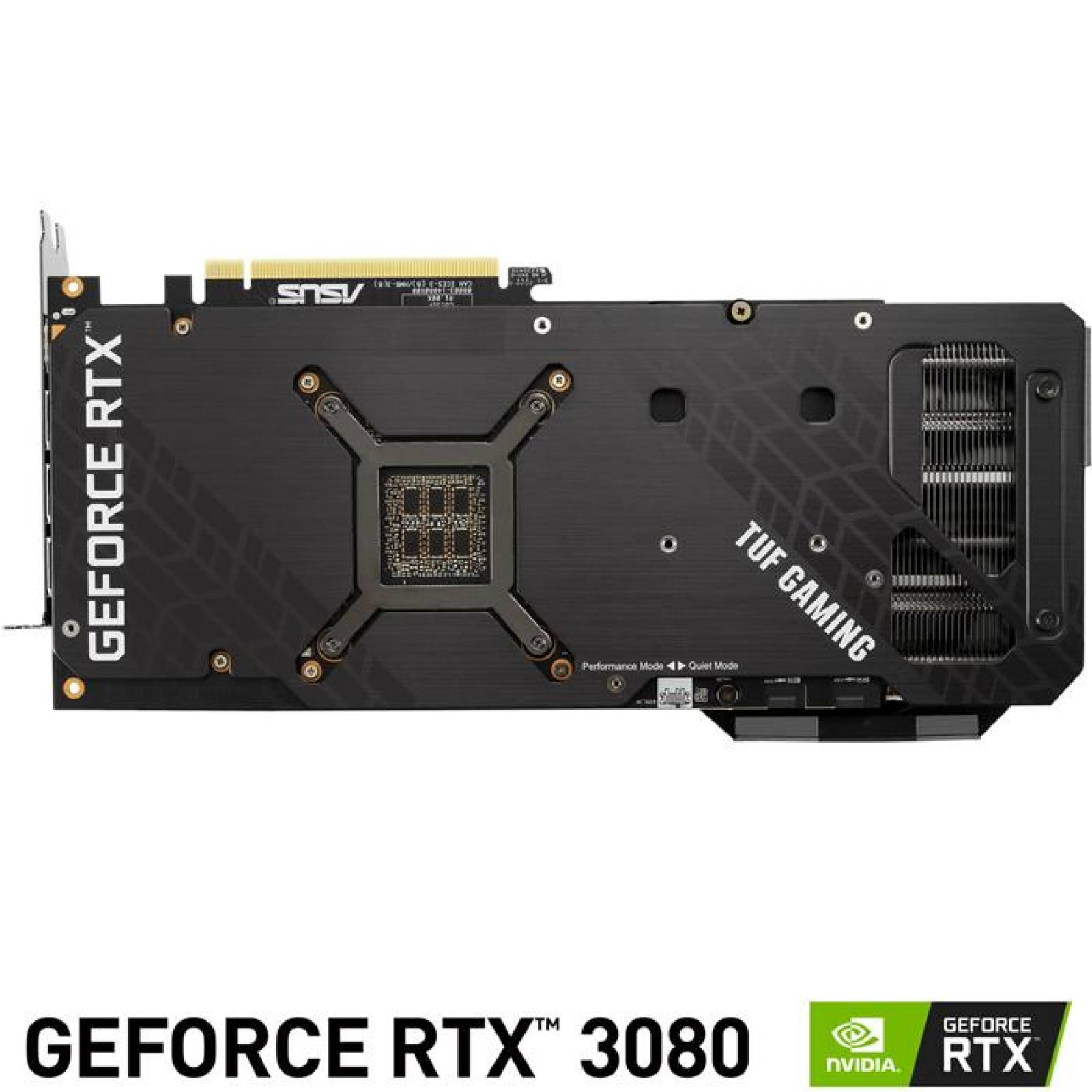 Tarjeta de Video ASUS TUF Gaming GeForce RTX 3080 OC V2 10GB GDDR6X LHR TUF-RTX3080-O10G-V2-GAMIN 