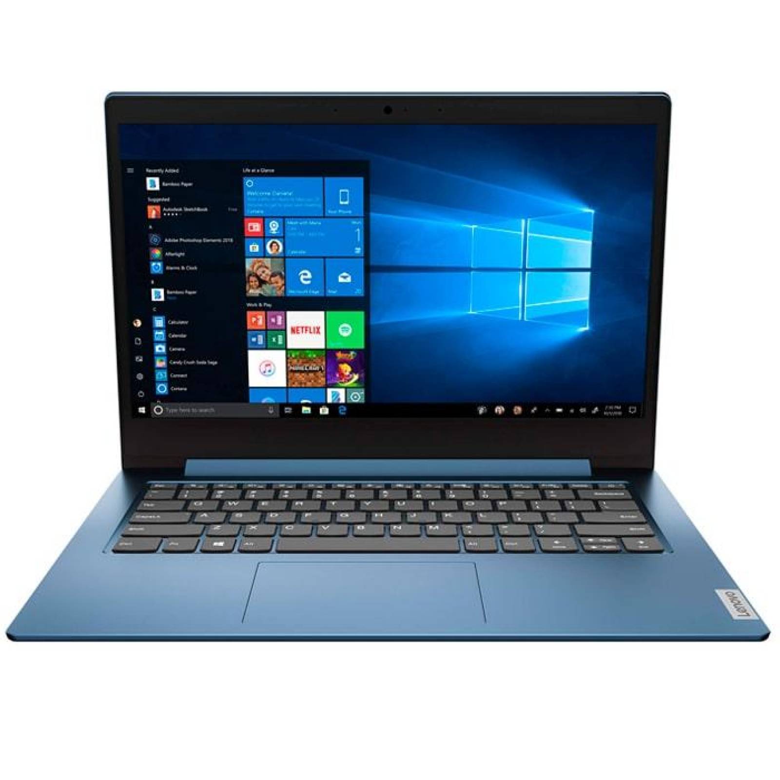 Laptop LENOVO Ideapad 1 14IGL05 Pentium N5030 4GB SSD 128GB + 2TB Nube 14" W10 81VU000JUS-V2 