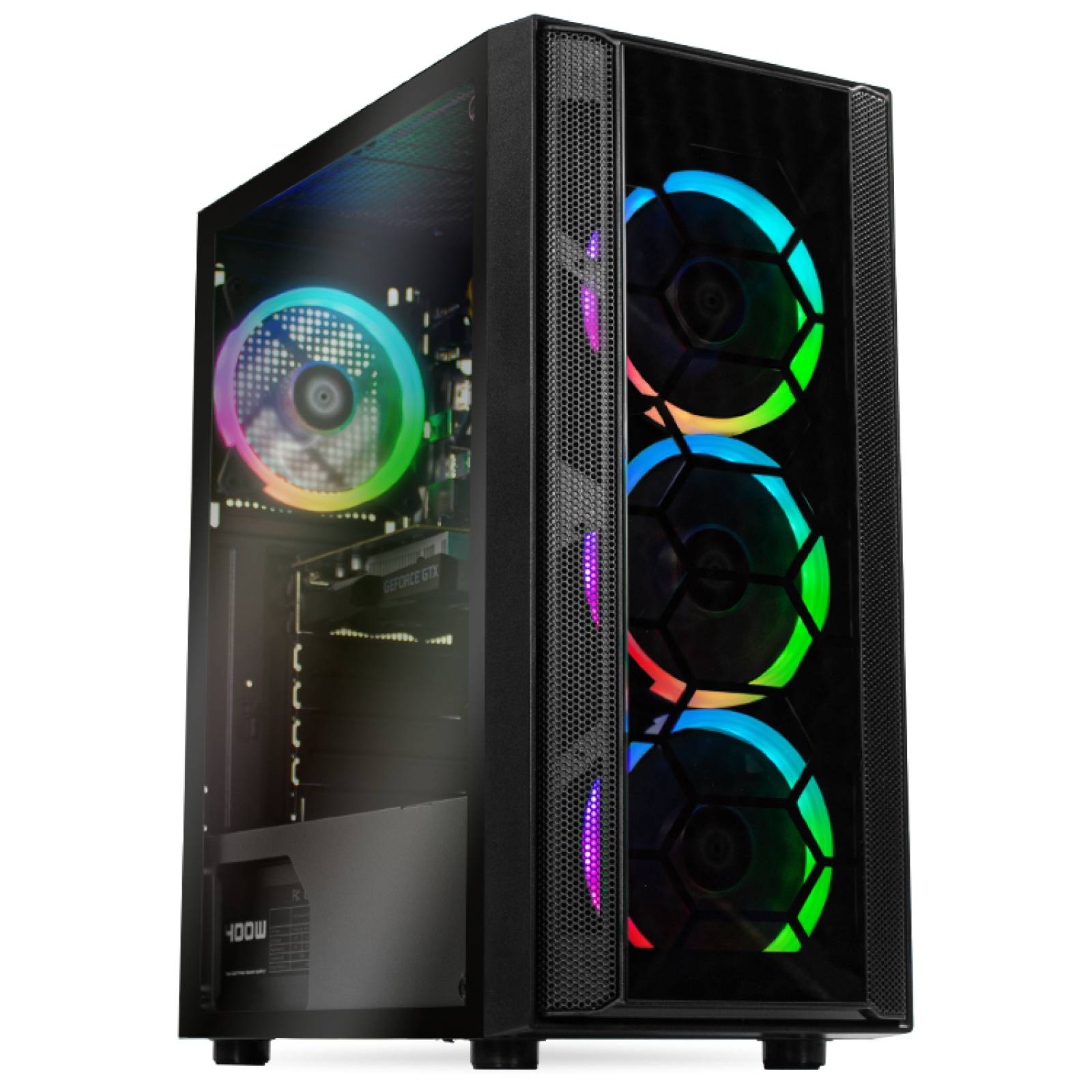 Xtreme PC Gamer Geforce GTX 1650 Core I3 10100F 16GB SSD 480GB RGB Black 