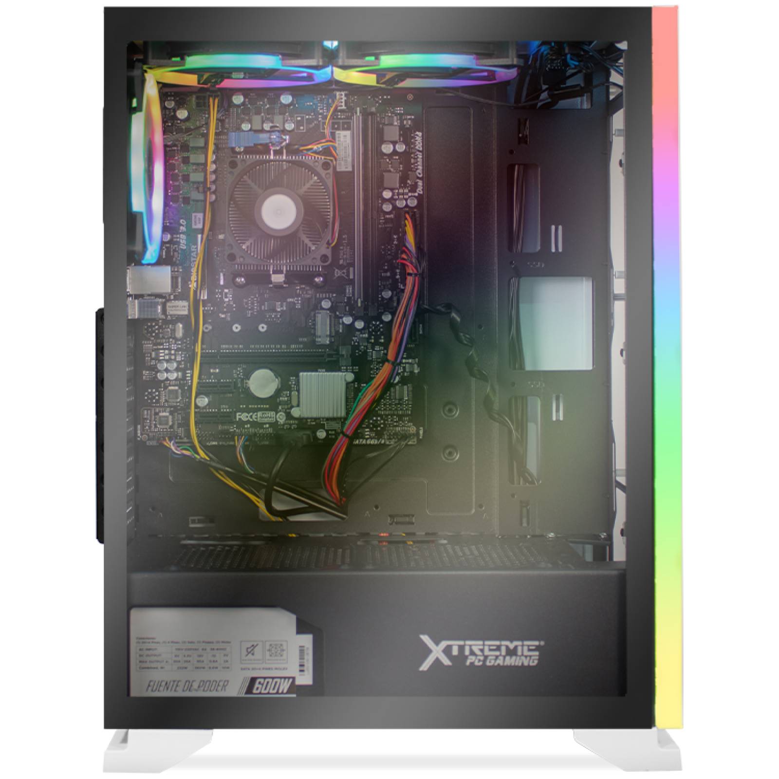 Xtreme PC Gamer AMD Radeon Vega 3 AMD Dual Core 3.5Ghz 8GB 1TB WIFI White 