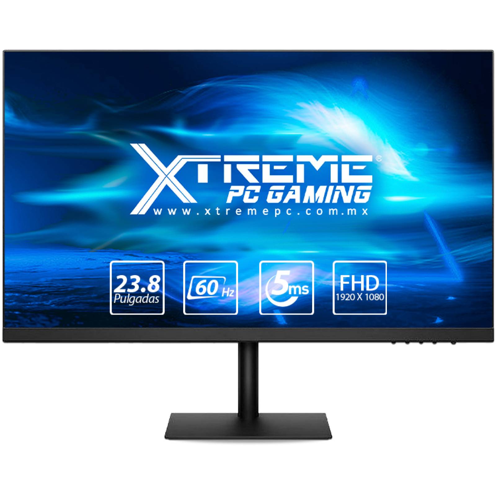 Xtreme PC Gamer Amd Radeon Vega 3 Dual Core 3.5Ghz 8GB 1Tb Monitor 23.8 WIFI Black 