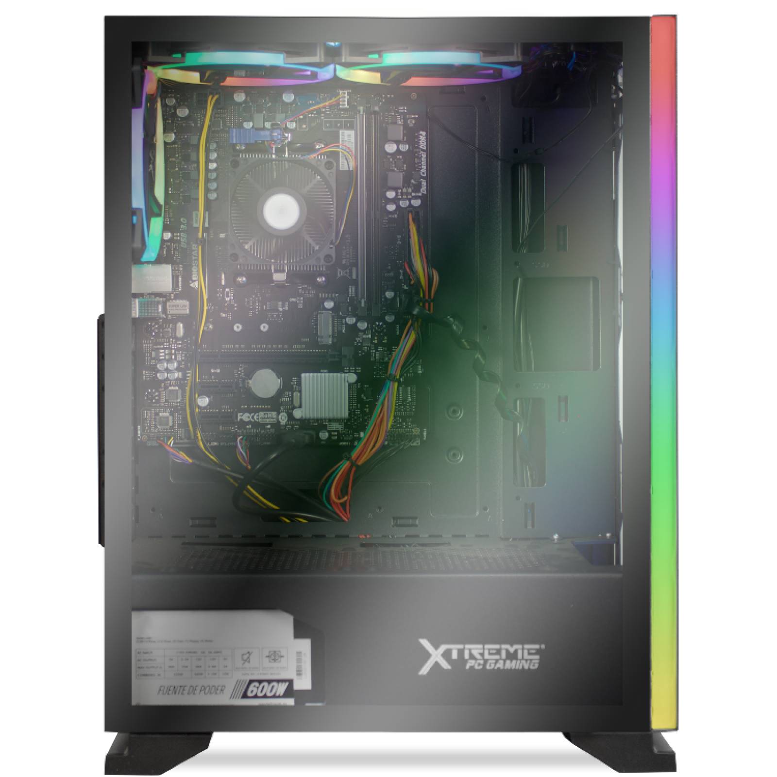 Xtreme PC Gamer Amd Radeon Vega 3 Dual Core 3.5Ghz 8GB 1Tb Monitor 23.8 WIFI Black 