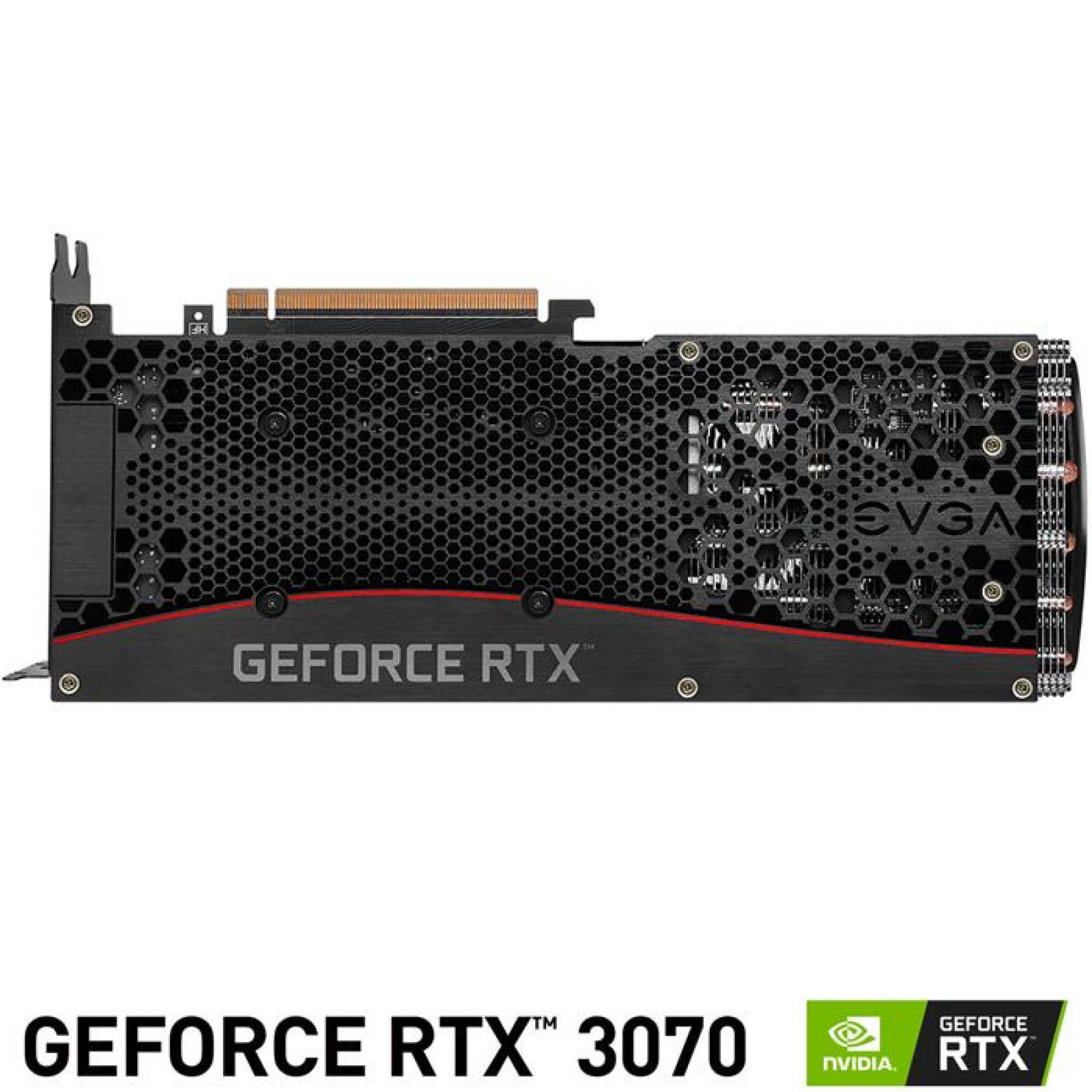 Tarjeta de Video EVGA GeForce RTX 3070 XC3 Ultra Gaming 8GB GDDR6 LHR 08G-P5-3755-KL 