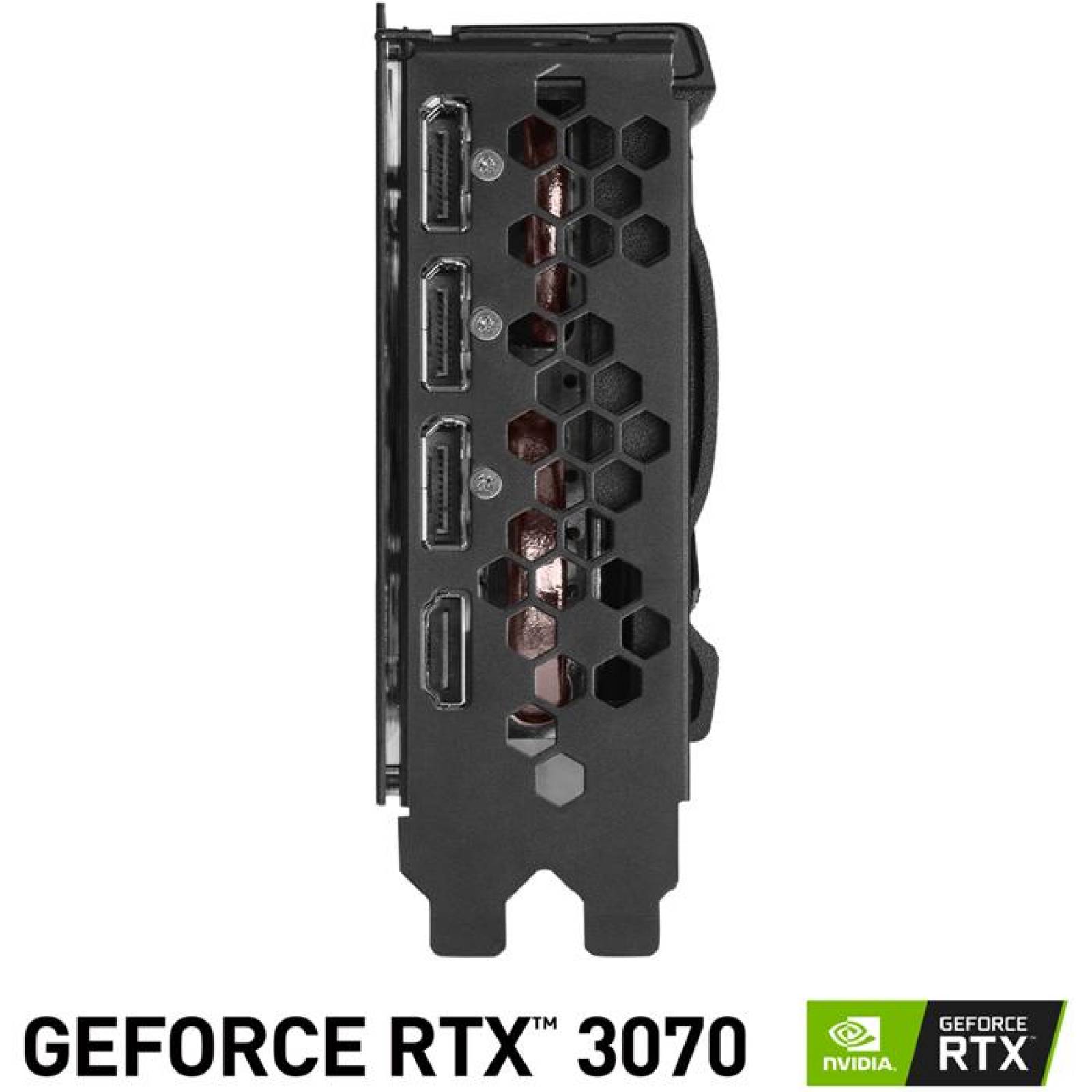 Tarjeta de Video EVGA GeForce RTX 3070 XC3 Ultra Gaming 8GB GDDR6 LHR 08G-P5-3755-KL 